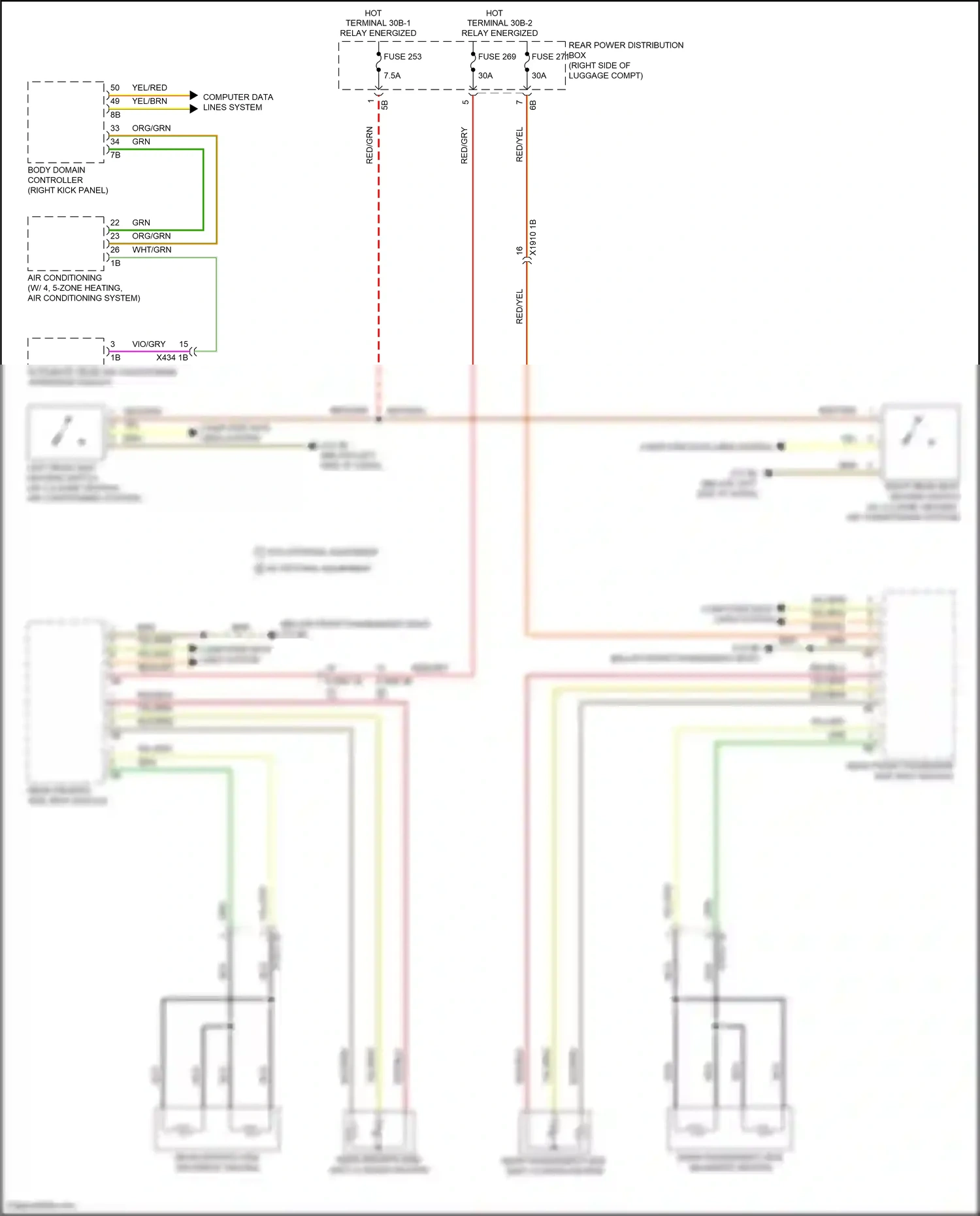 Wiring diagram computer data lines system for BMW X5 G18 facelift (2023-2024) (70 of 120)