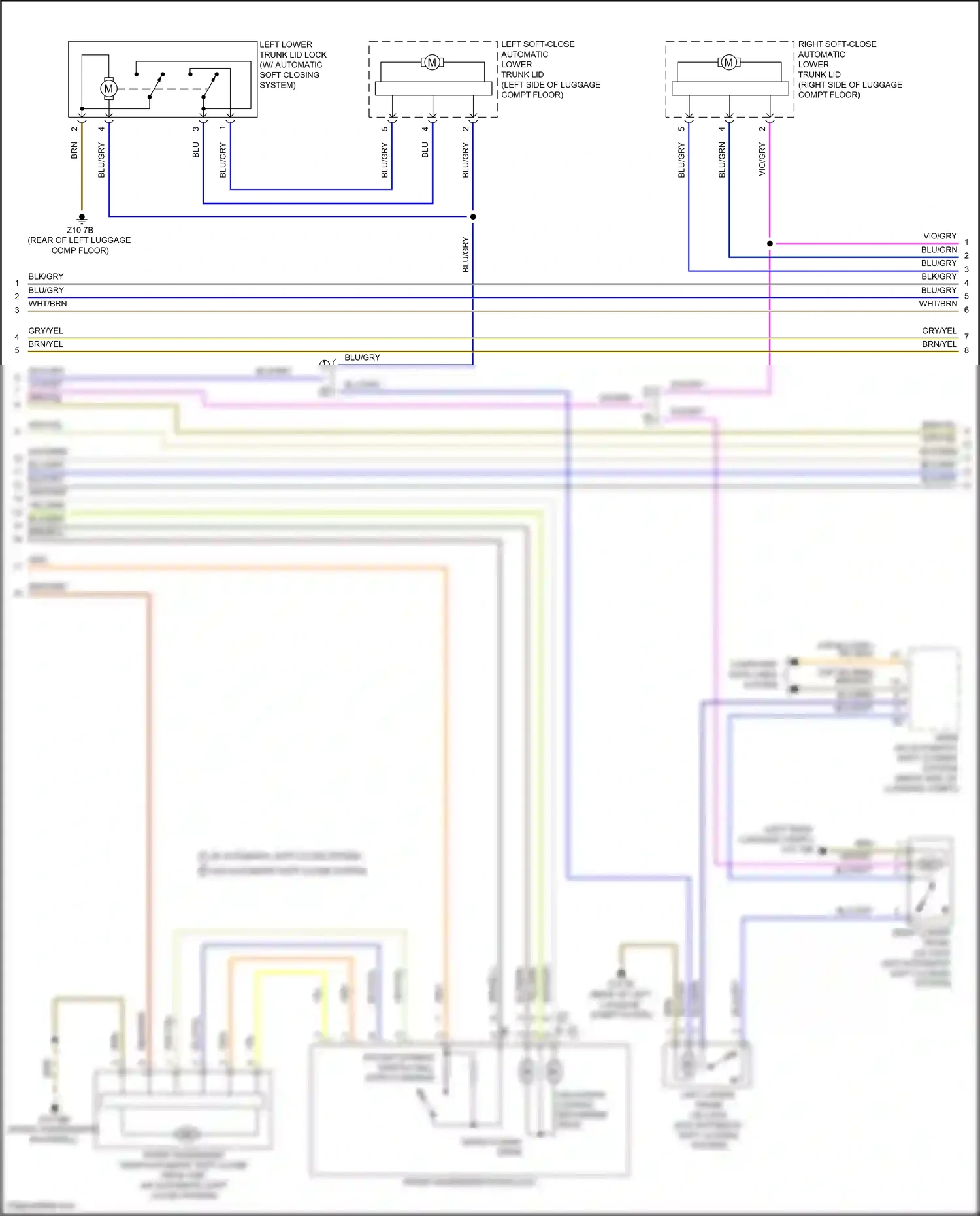 Wiring diagram computer data lines system for BMW X5 G18 facelift (2023-2024) (5 of 120)