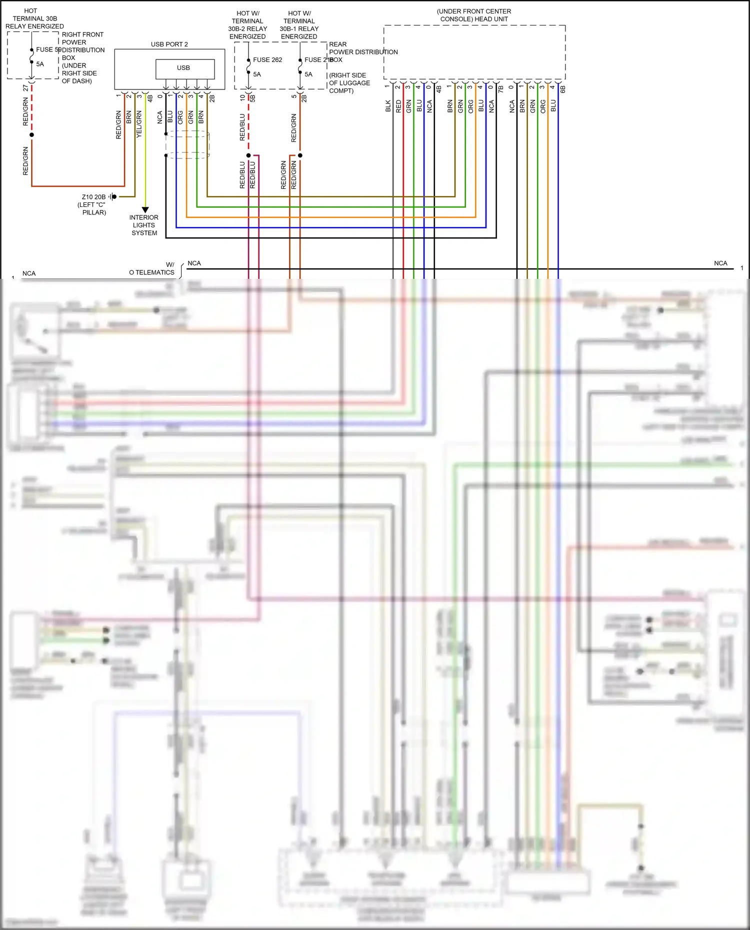 Wiring diagram computer data lines system for BMW X5 G18 facelift (2023-2024) (56 of 120)