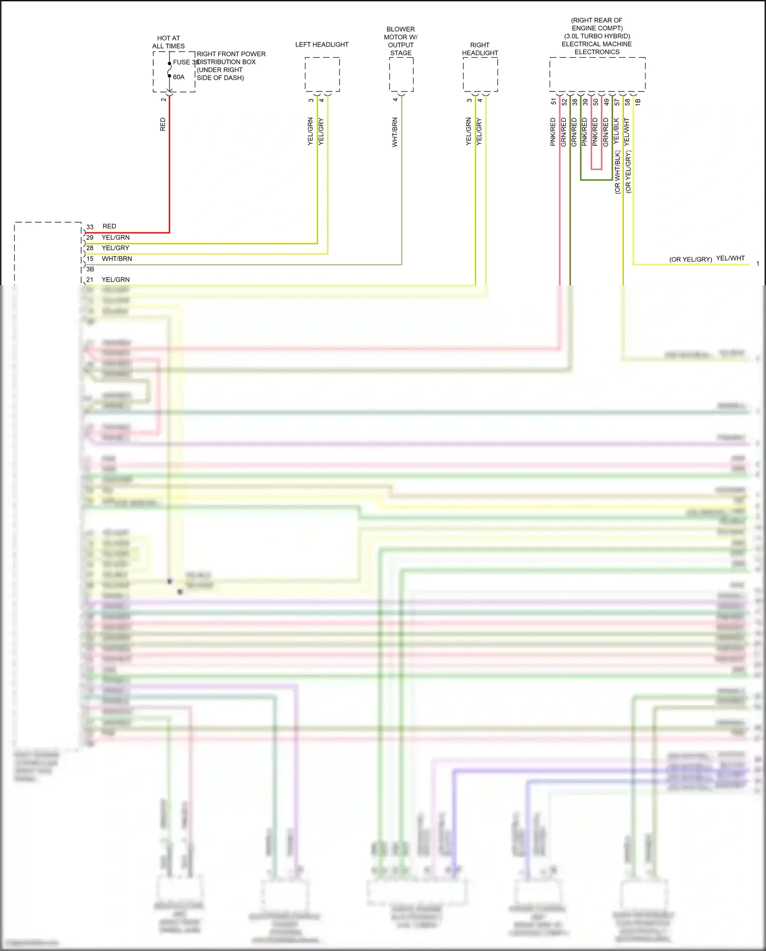 Wiring diagram digital engine electronics 2 for BMW X5 G18 facelift (2023-2024) (1 of 7)