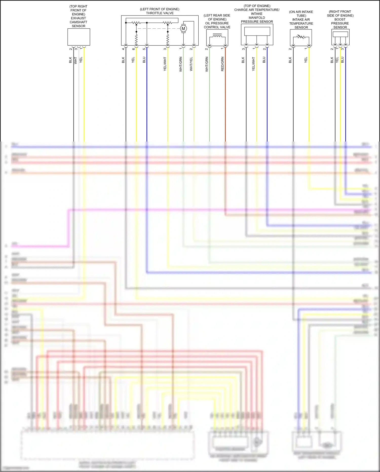 Wiring diagram position sensor for BMW X5 G18 facelift (2023-2024) (2 of 4)