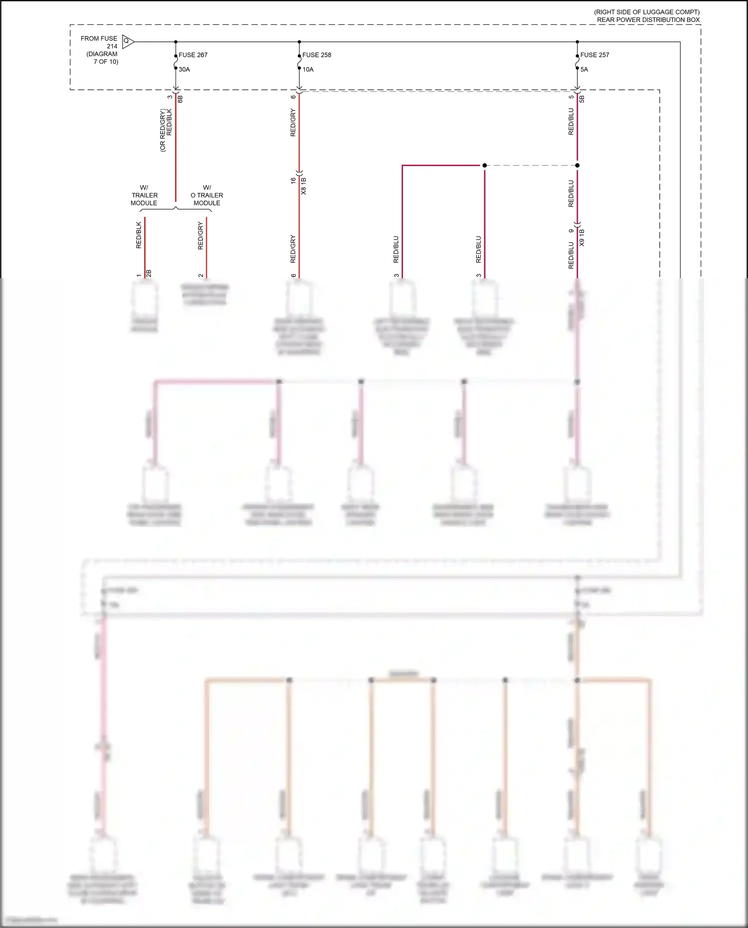 Wiring diagram trailer module for BMW X5 G18 facelift (2023-2024) (6 of 6)