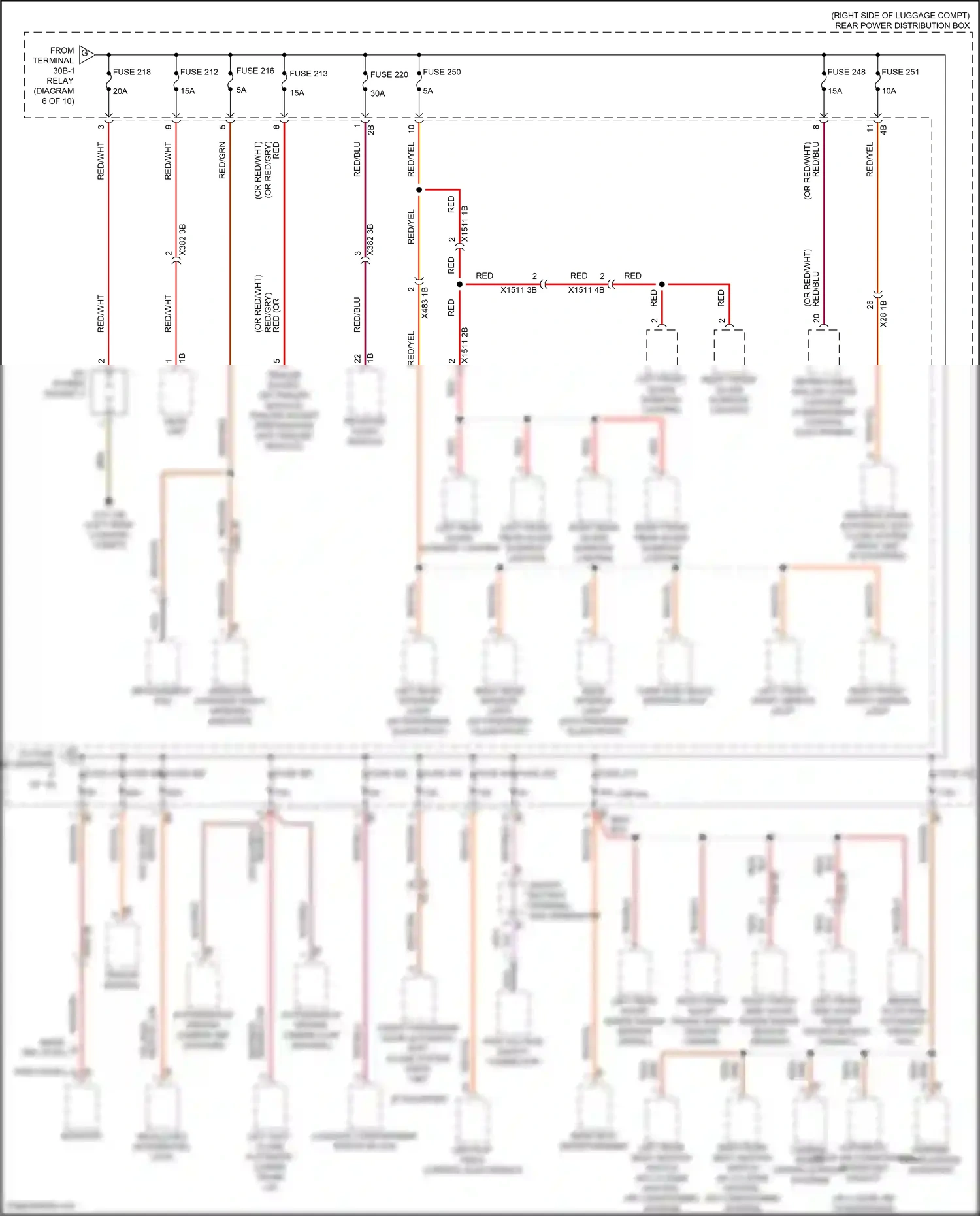 Wiring diagram trailer socket for BMW X5 G18 facelift (2023-2024) (3 of 3)