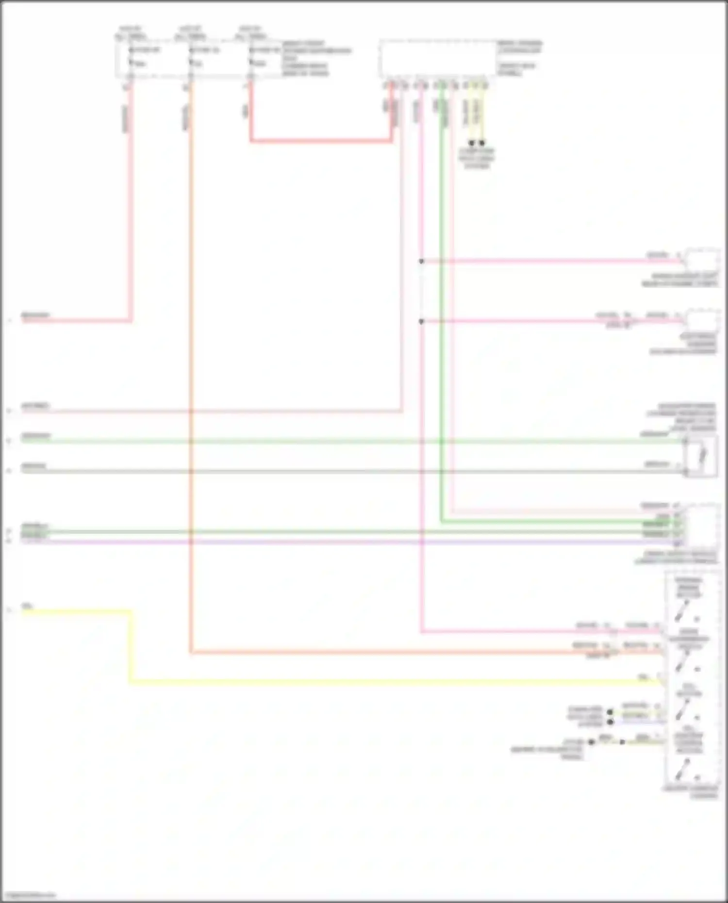 X5 BMW G18 (2022-2023): Anti-lock brakes circuit, w/o virtual integration platform (2 of 2)