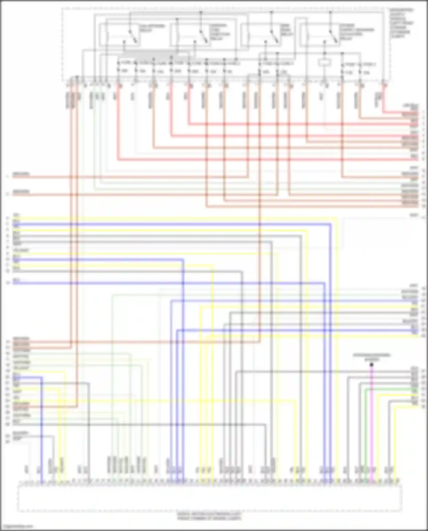 X5 BMW G18 (2022-2023): Wiring diagram engine performance 3.0l turbo hybrid (3 of 12)