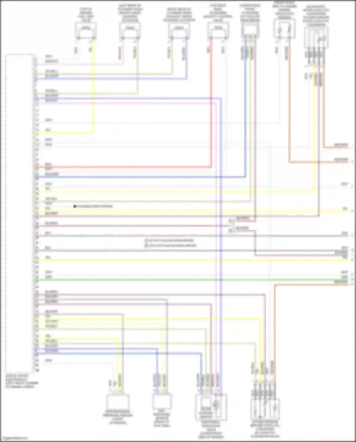 X5 BMW G18 (2022-2023): Wiring diagram engine performance 3.0l turbo, early production (1 of 6)