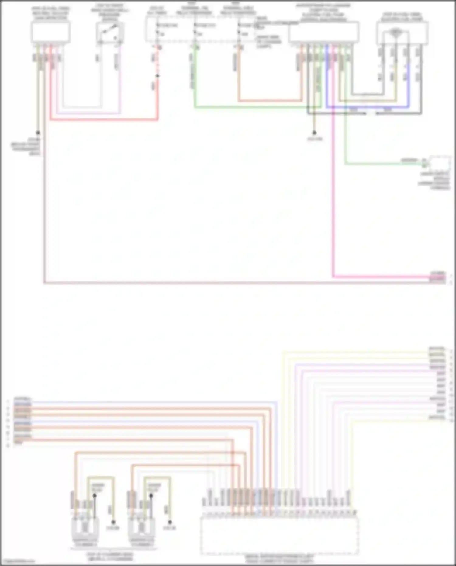 X5 BMW G18 (2022-2023): Wiring diagram engine performance 3.0l turbo, early production (5 of 6)