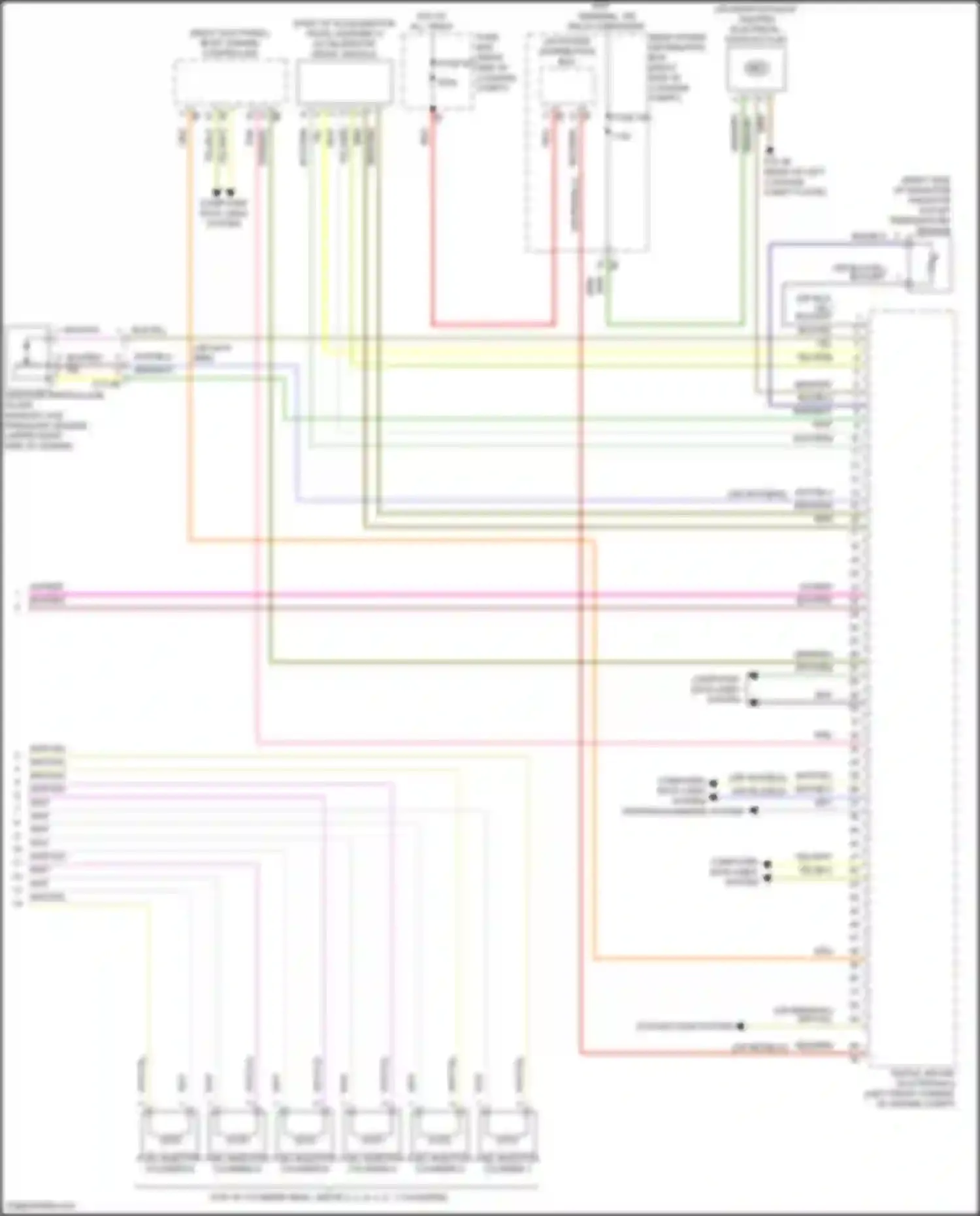 X5 BMW G18 (2022-2023): Wiring diagram engine performance 3.0l turbo, early production (6 of 6)