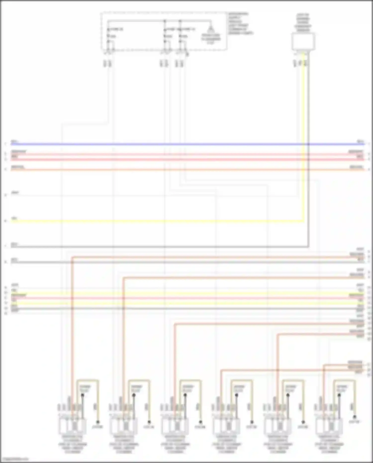 X5 BMW G18 (2022-2023): Wiring diagram engine performance 3.0l turbo, late production (3 of 9)