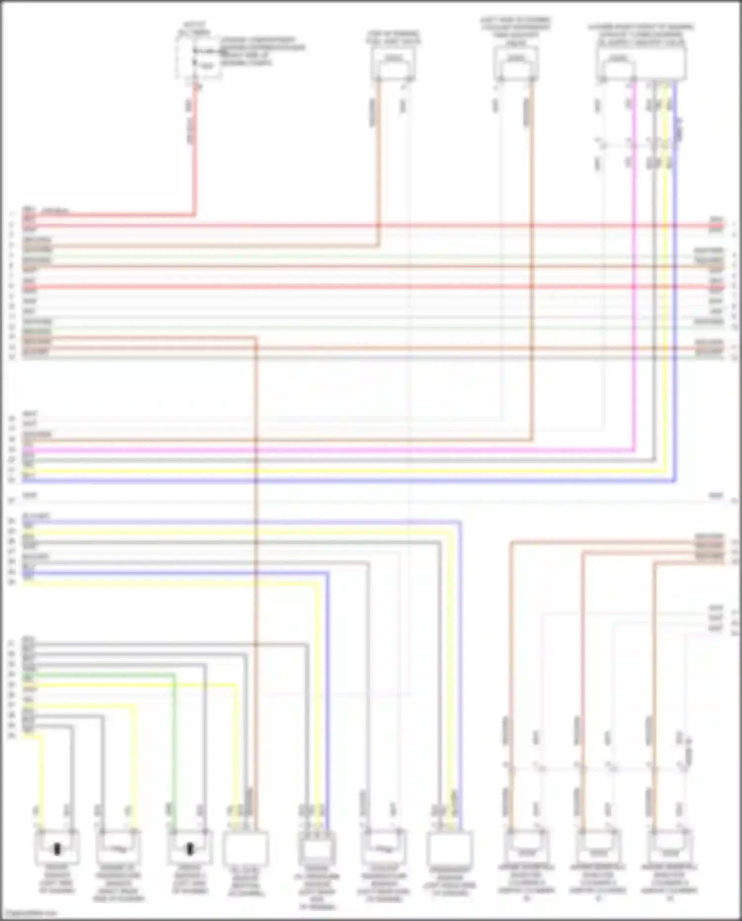 X5 BMW G18 (2022-2023): Wiring diagram engine performance 3.0l turbo, late production (6 of 9)