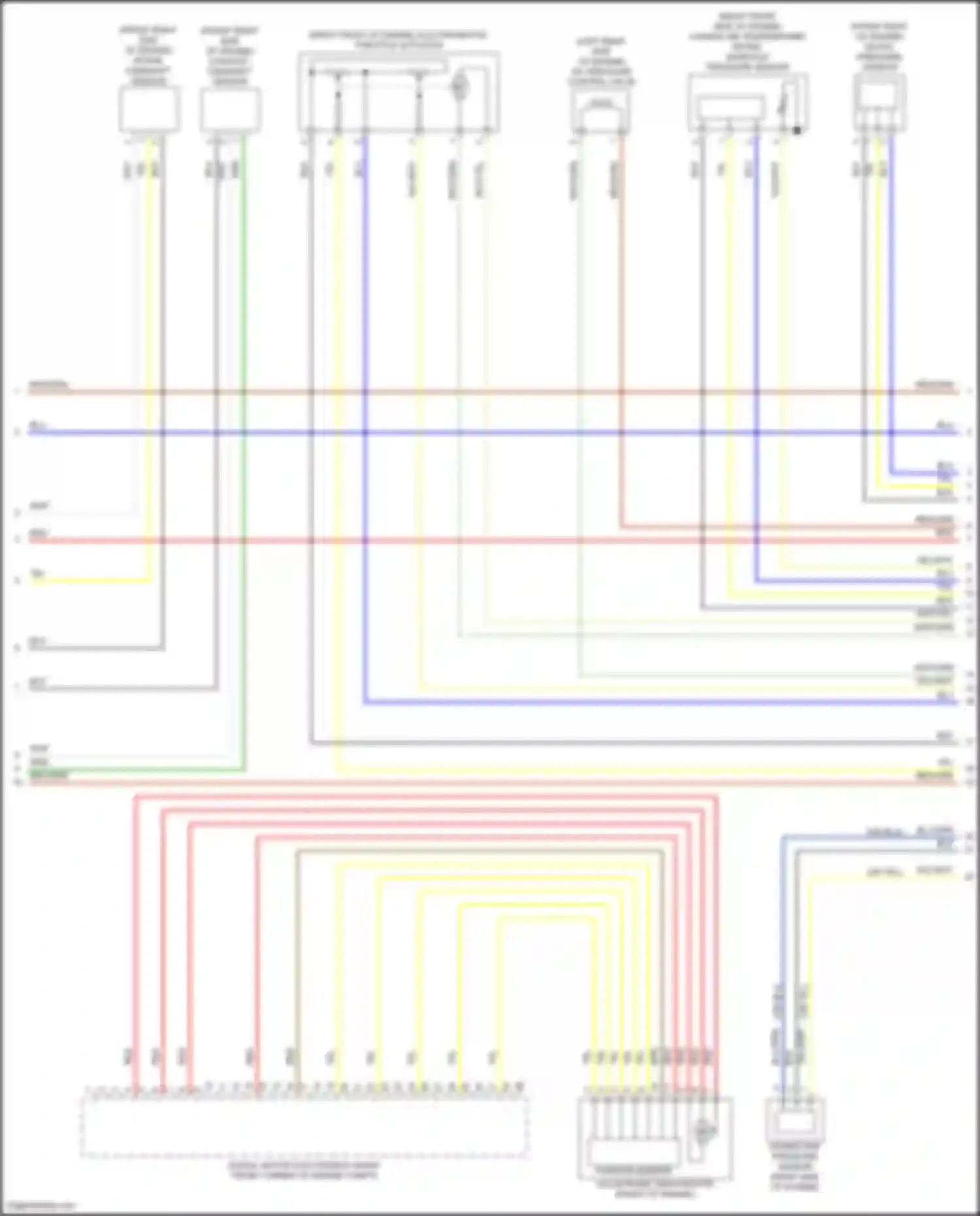 X5 BMW G18 (2022-2023): Wiring diagram engine performance 4.4l turbo (2 of 11)