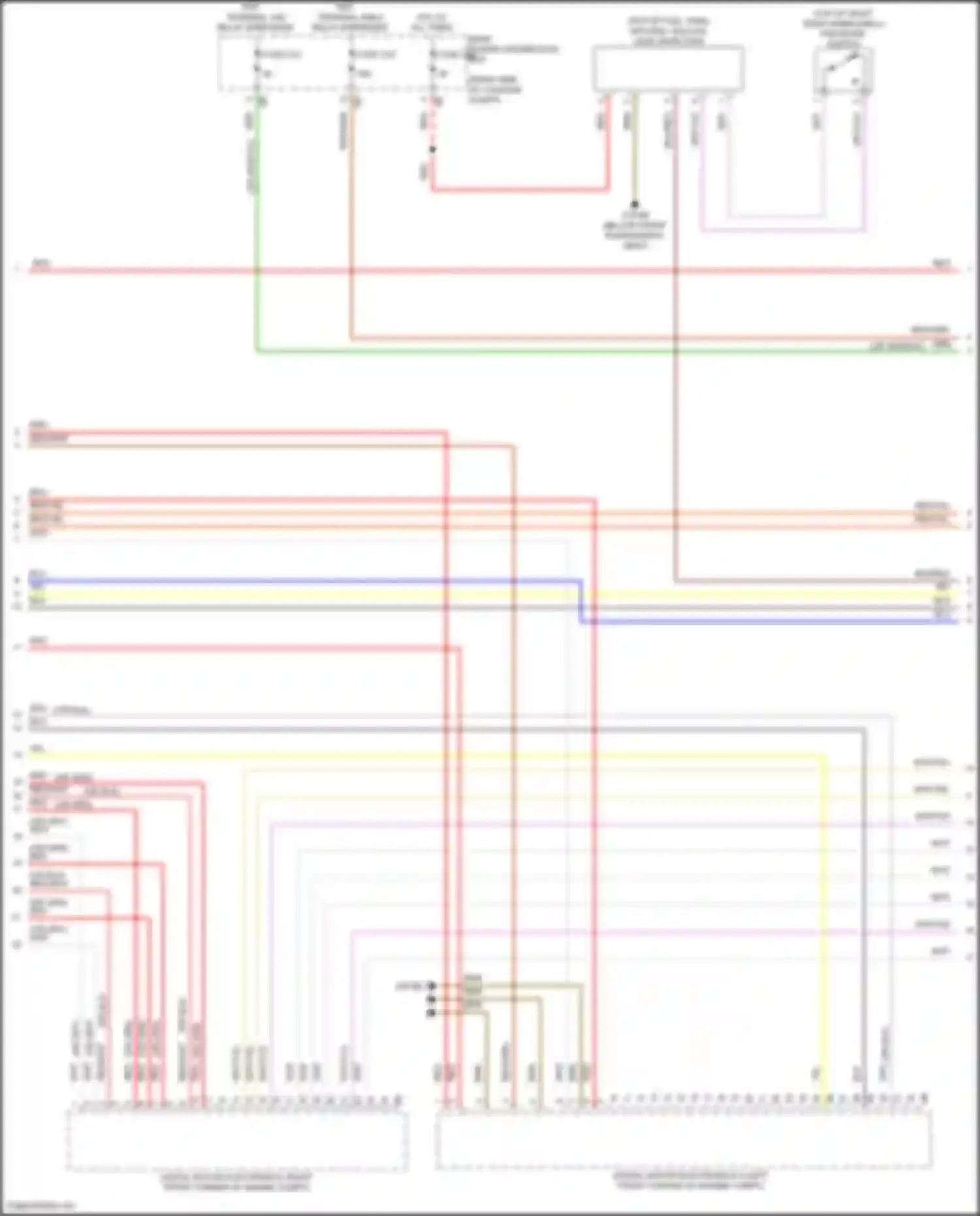 X5 BMW G18 (2022-2023): Wiring diagram engine performance 4.4l turbo (5 of 11)