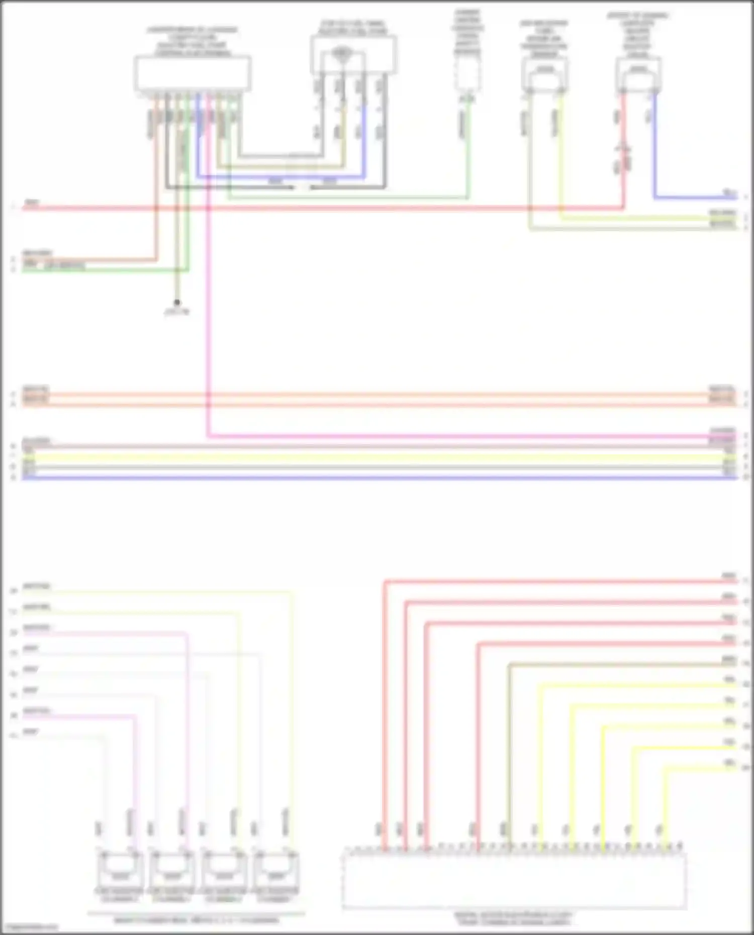 X5 BMW G18 (2022-2023): Wiring diagram engine performance 4.4l turbo (6 of 11)