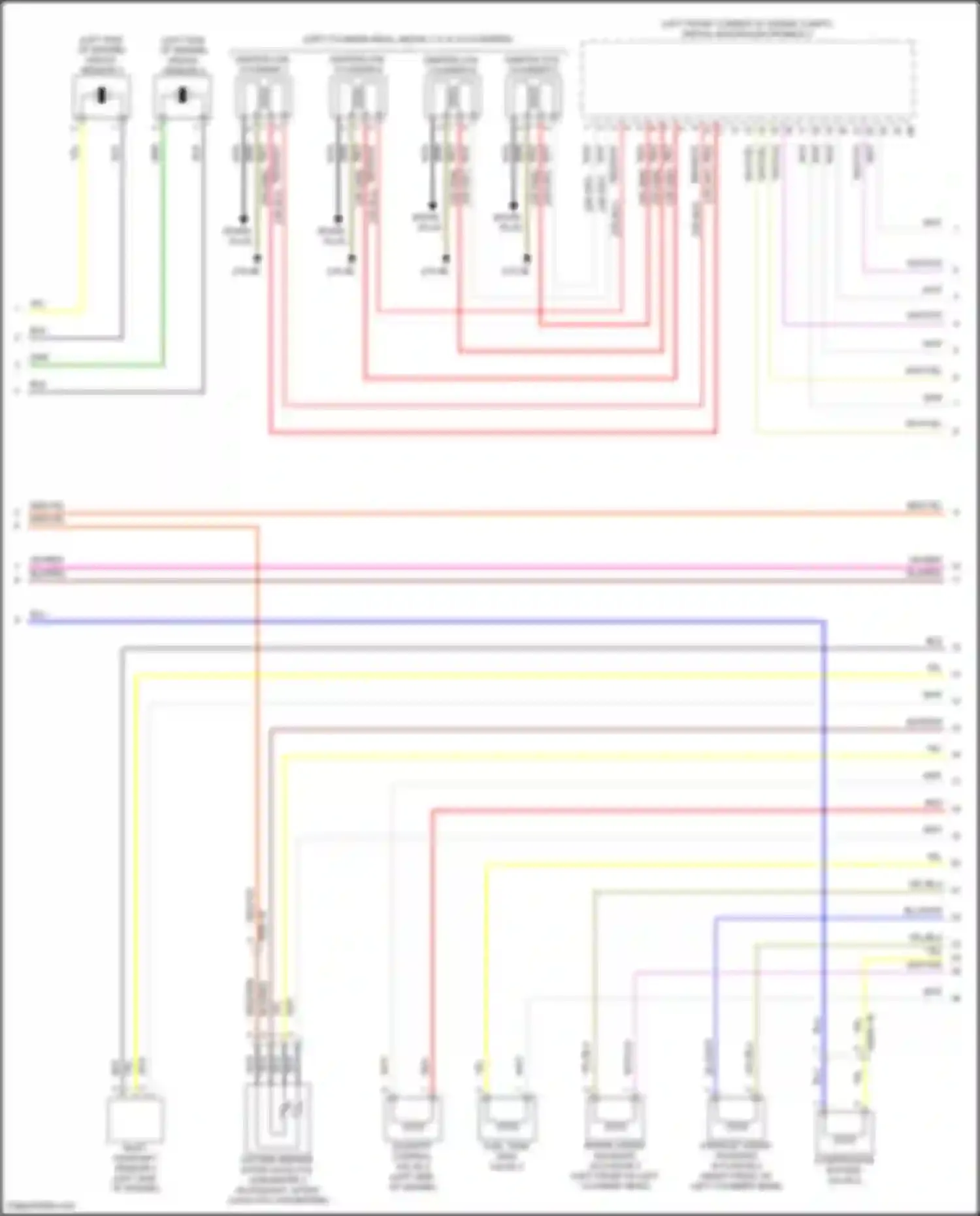 X5 BMW G18 (2022-2023): Wiring diagram engine performance 4.4l turbo (8 of 11)