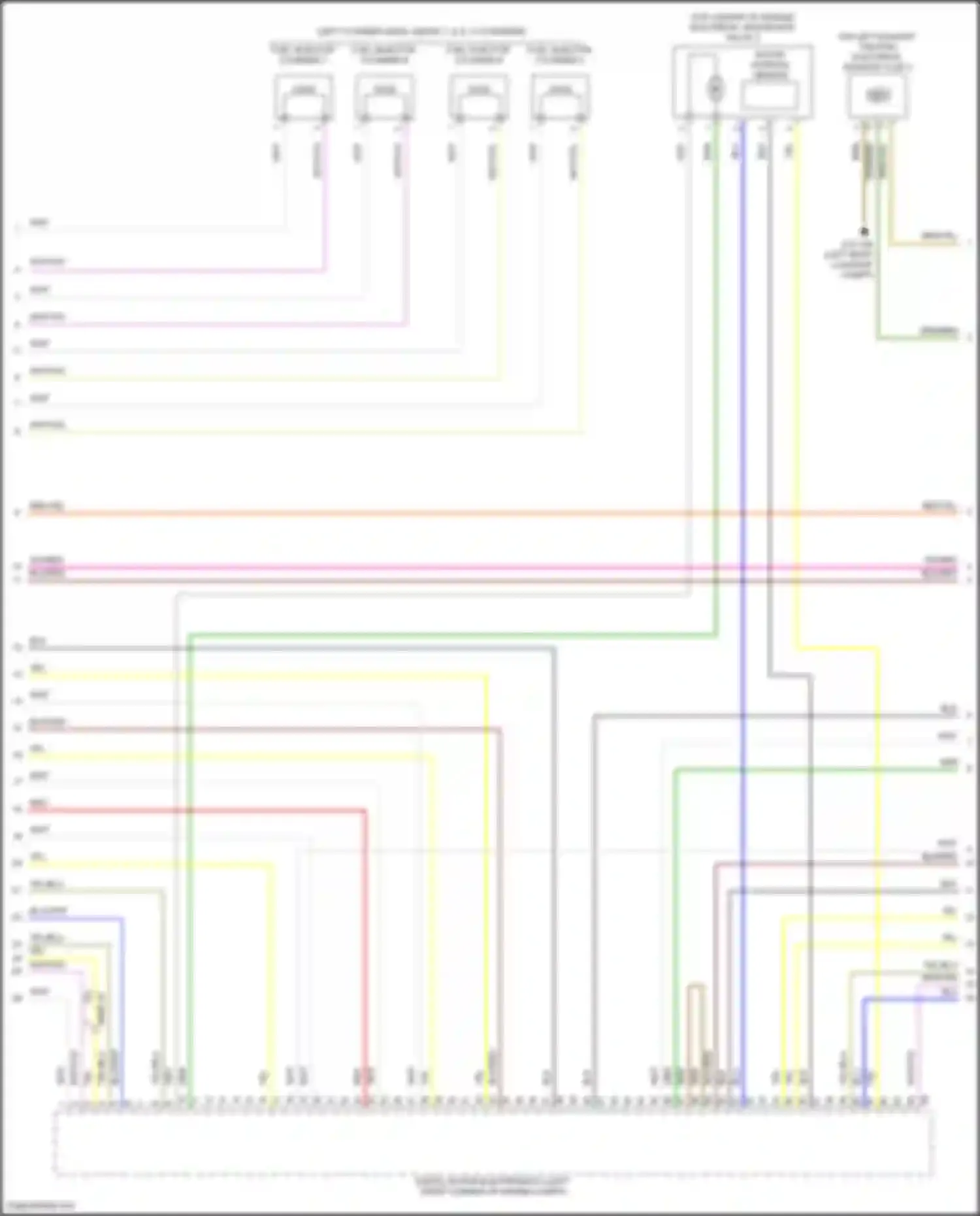 X5 BMW G18 (2022-2023): Wiring diagram engine performance 4.4l turbo (9 of 11)