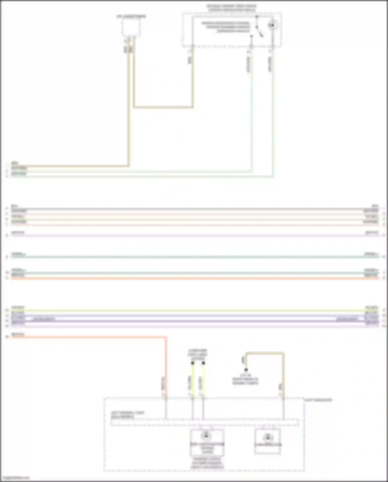 X5 BMW G18 (2022-2023): Exterior lamps circuit (2 of 4)
