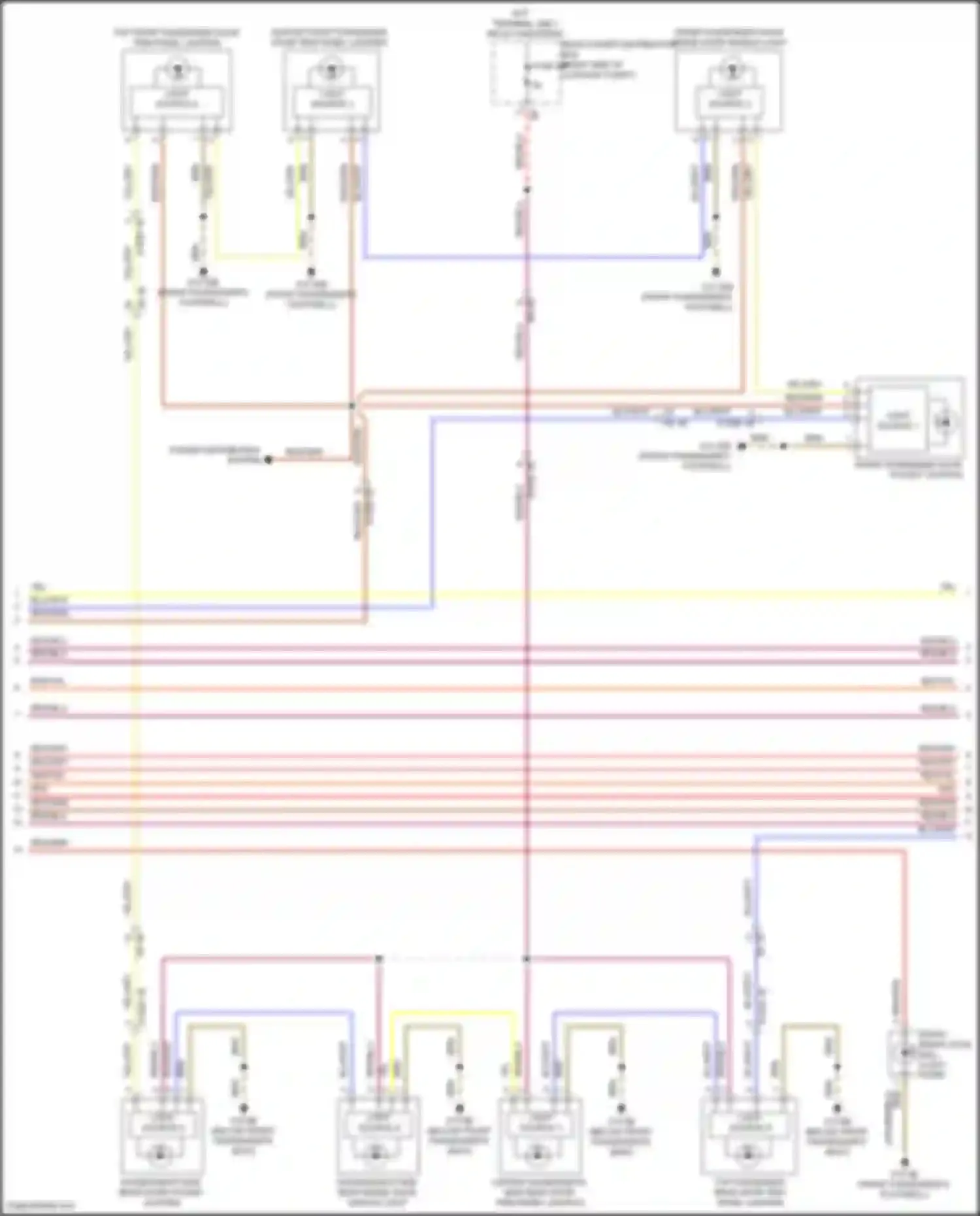 X5 BMW G18 (2022-2023): Courtesy lamps circuit (4 of 6)