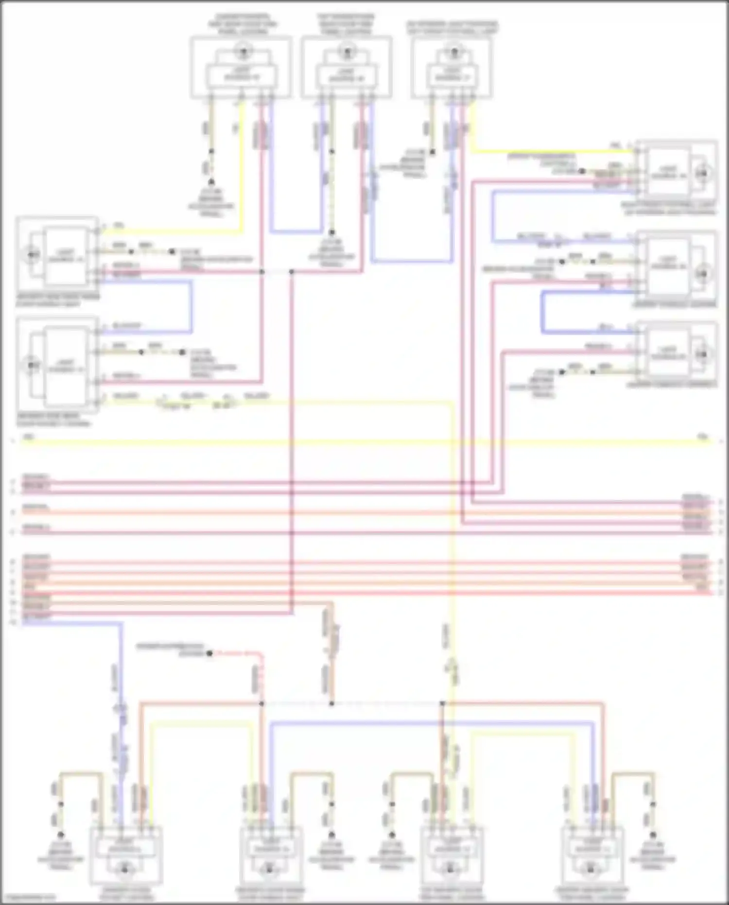 X5 BMW G18 (2022-2023): Courtesy lamps circuit (5 of 6)