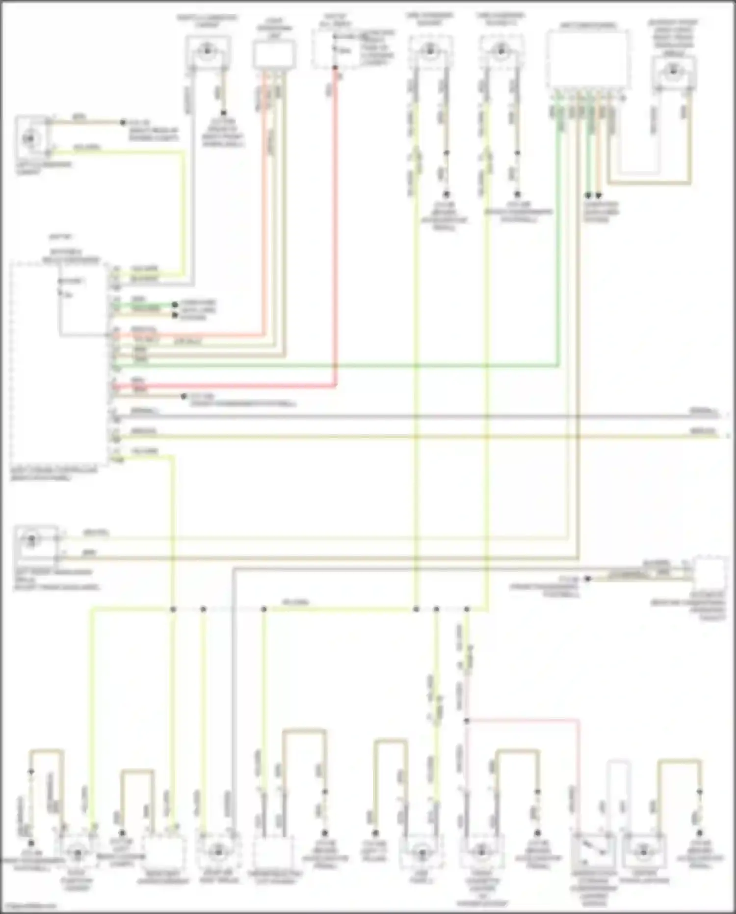 X5 BMW G18 (2022-2023): Instrument illumination circuit (1 of 2)