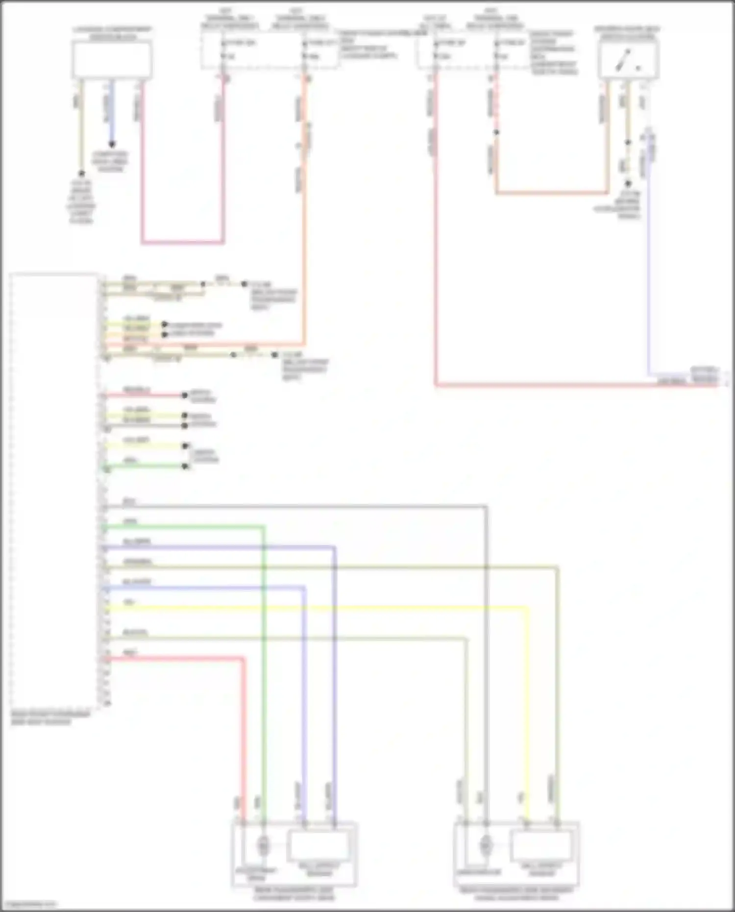 X5 BMW G18 (2022-2023): Right memory rear seat circuit (1 of 2)