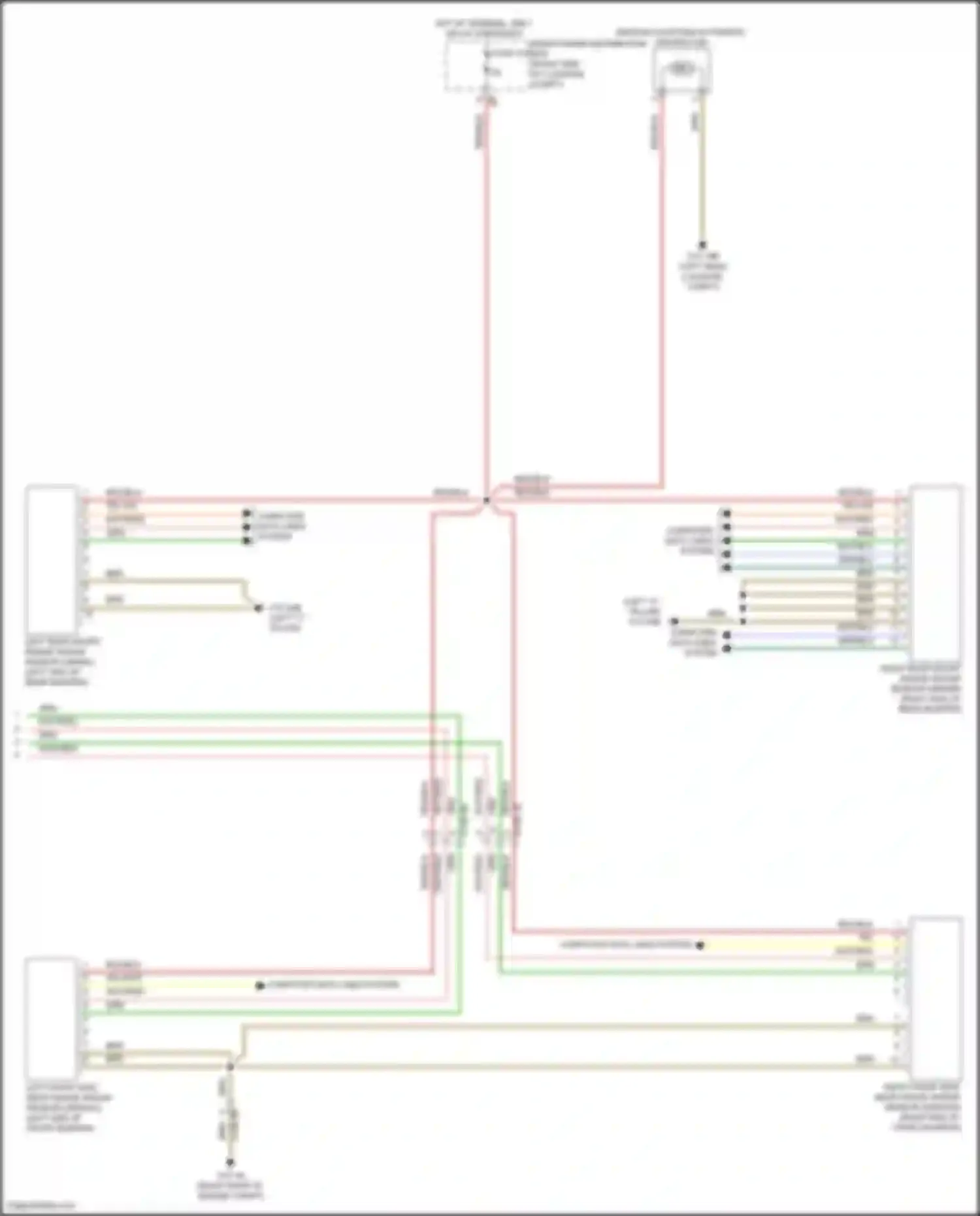 X5 BMW G18 (2022-2023): Driver assistance circuit (2 of 2)