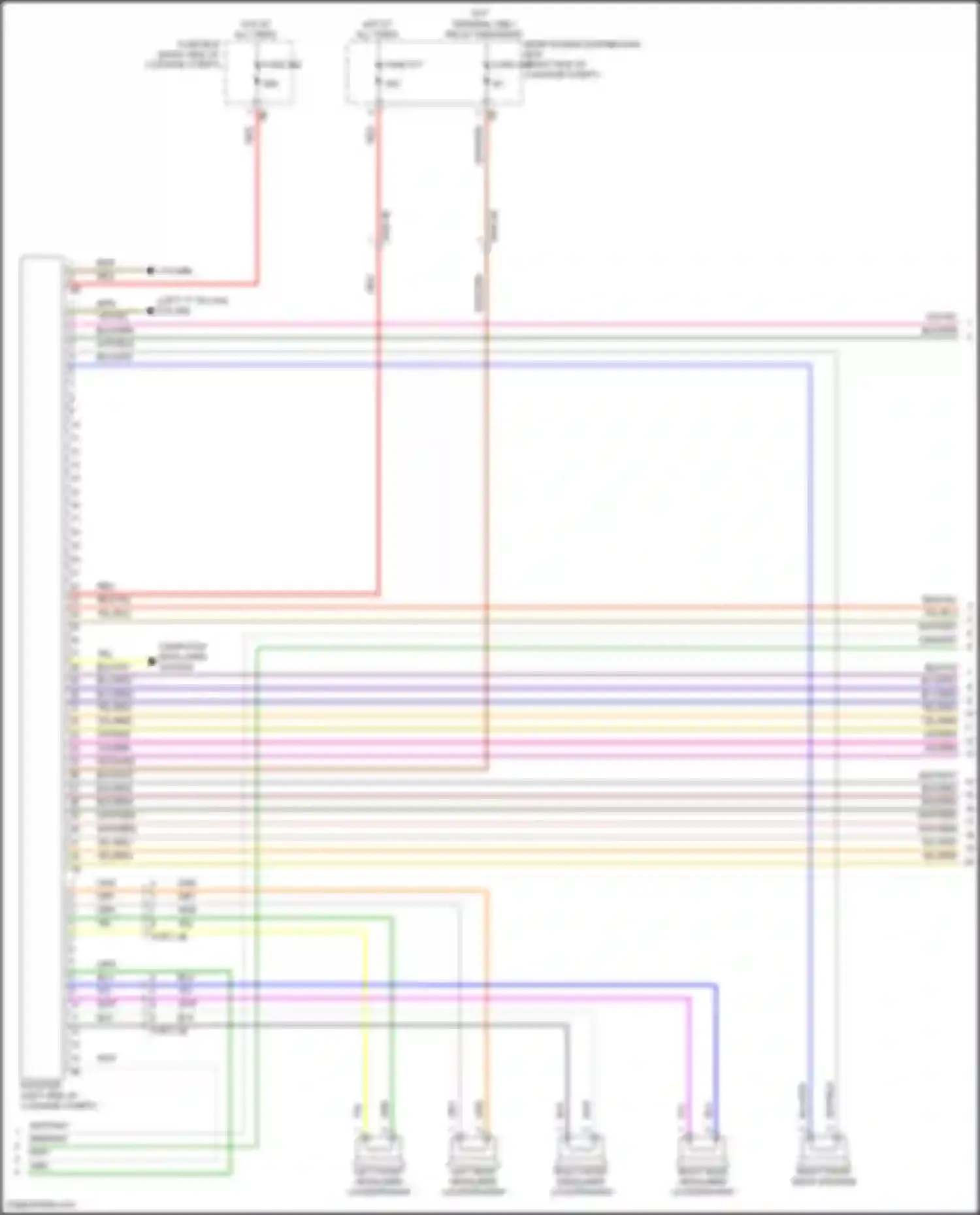 X5 BMW G18 (2022-2023): Navigation circuit, high level (5 of 6)