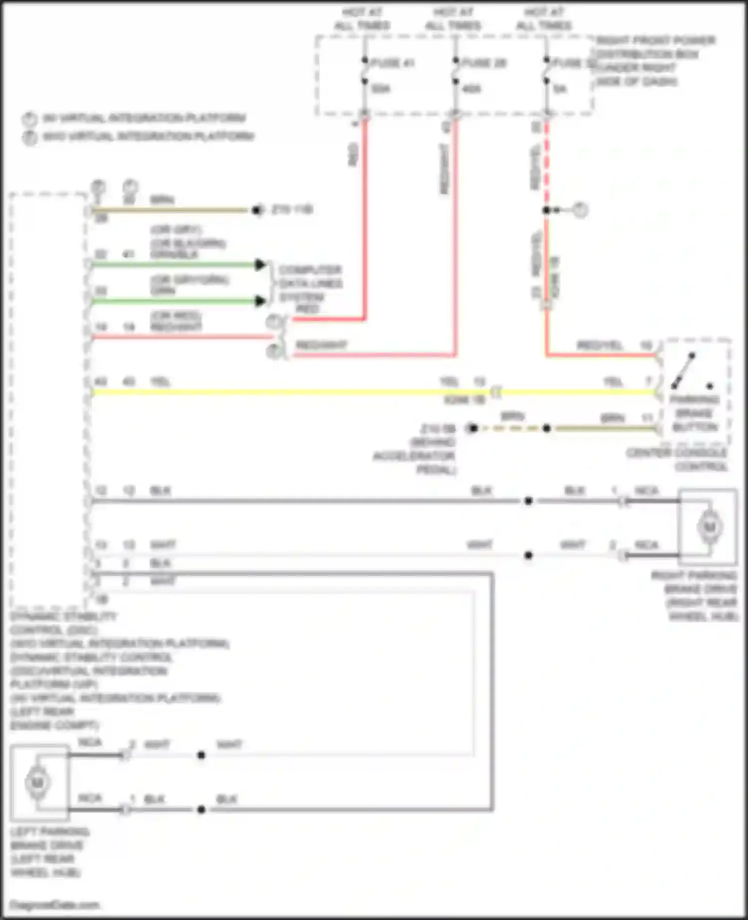 X5 BMW G18 (2022-2023): Shift interlock circuit