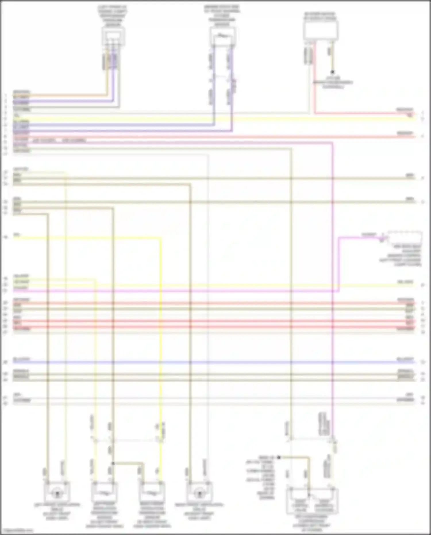 Wiring diagram air conditioning compressor for BMW X5 G18 (2022-2023) (1 of 5)
