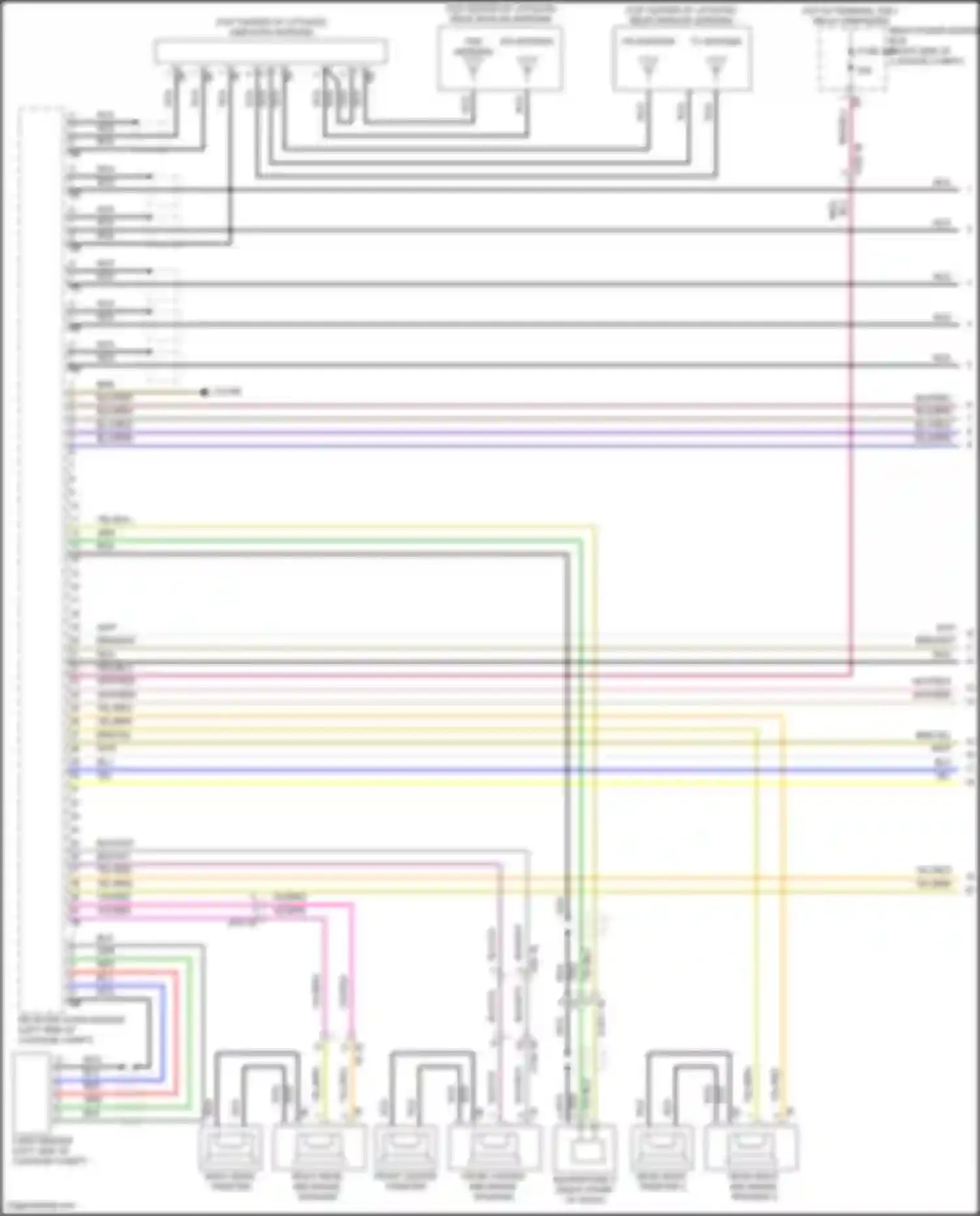 Wiring diagram blk/brn for BMW X5 G18 (2022-2023) (8 of 32)