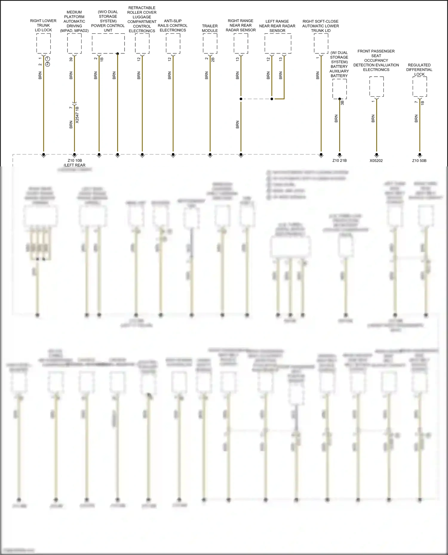 BMW X5 G18 (2022-2023) body domain controller wiring diagram  (27 of 49)