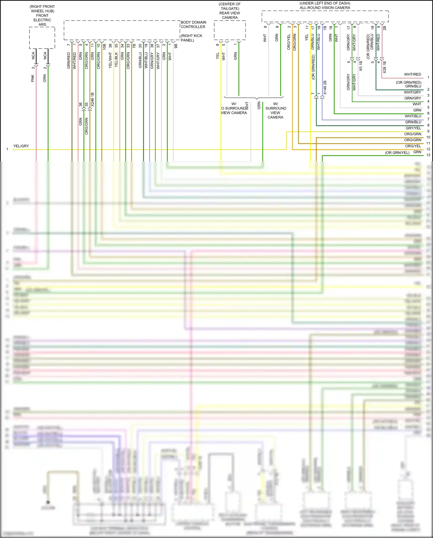 BMW X5 G18 (2022-2023) body domain controller wiring diagram  (35 of 49)