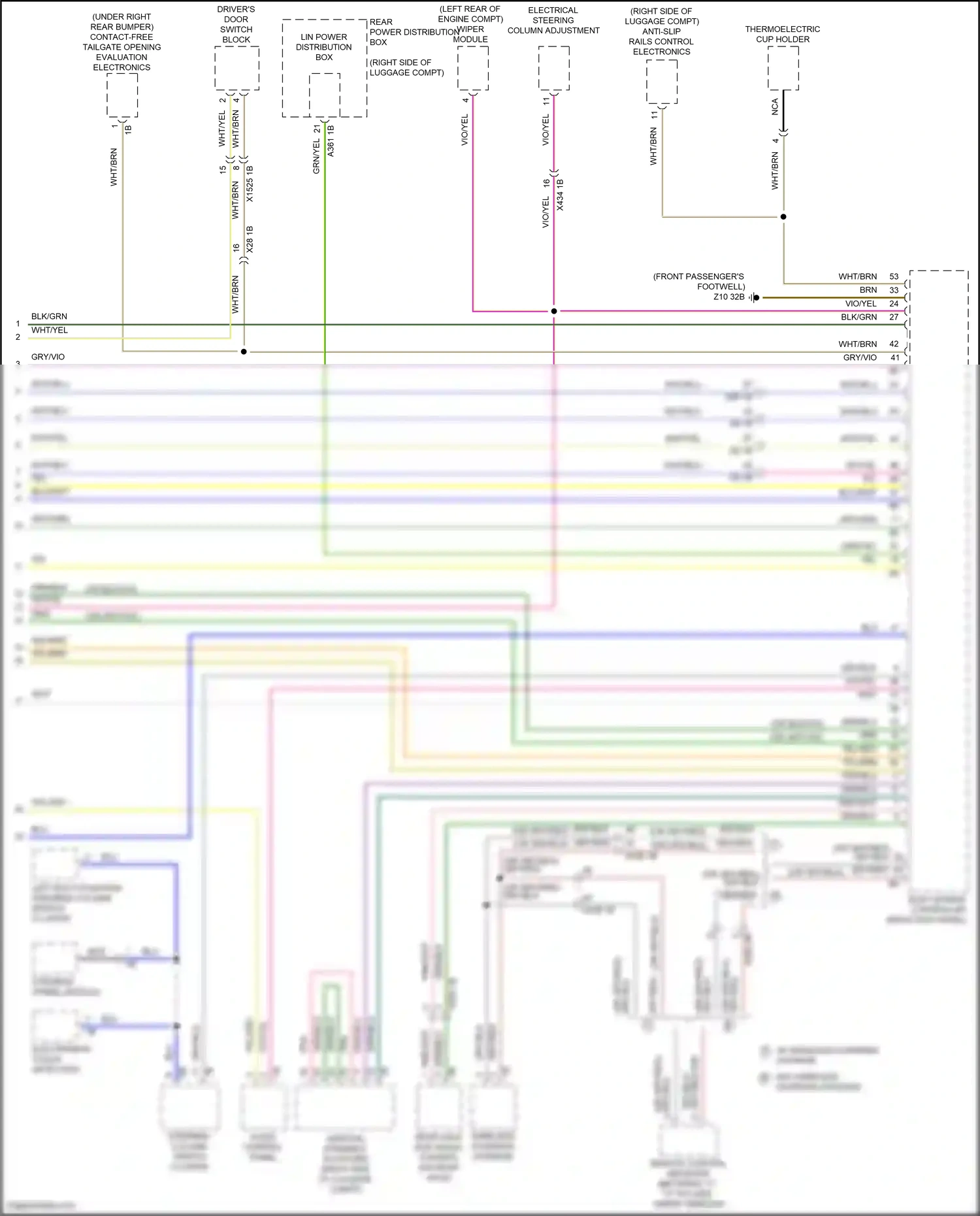 BMW X5 G18 (2022-2023) body domain controller wiring diagram  (33 of 49)