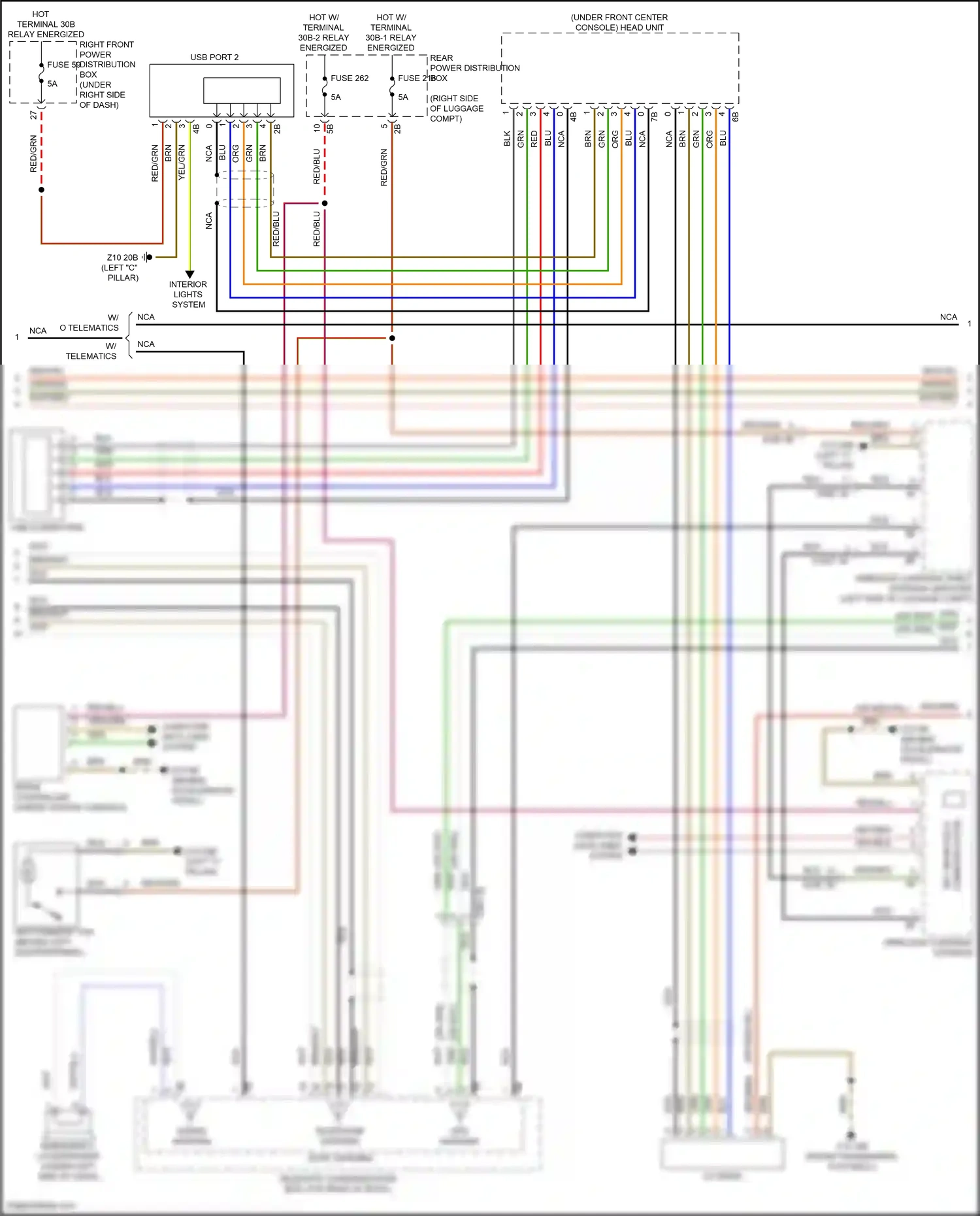 BMW X5 G18 (2022-2023) computer data lines system wiring diagram  (80 of 132)