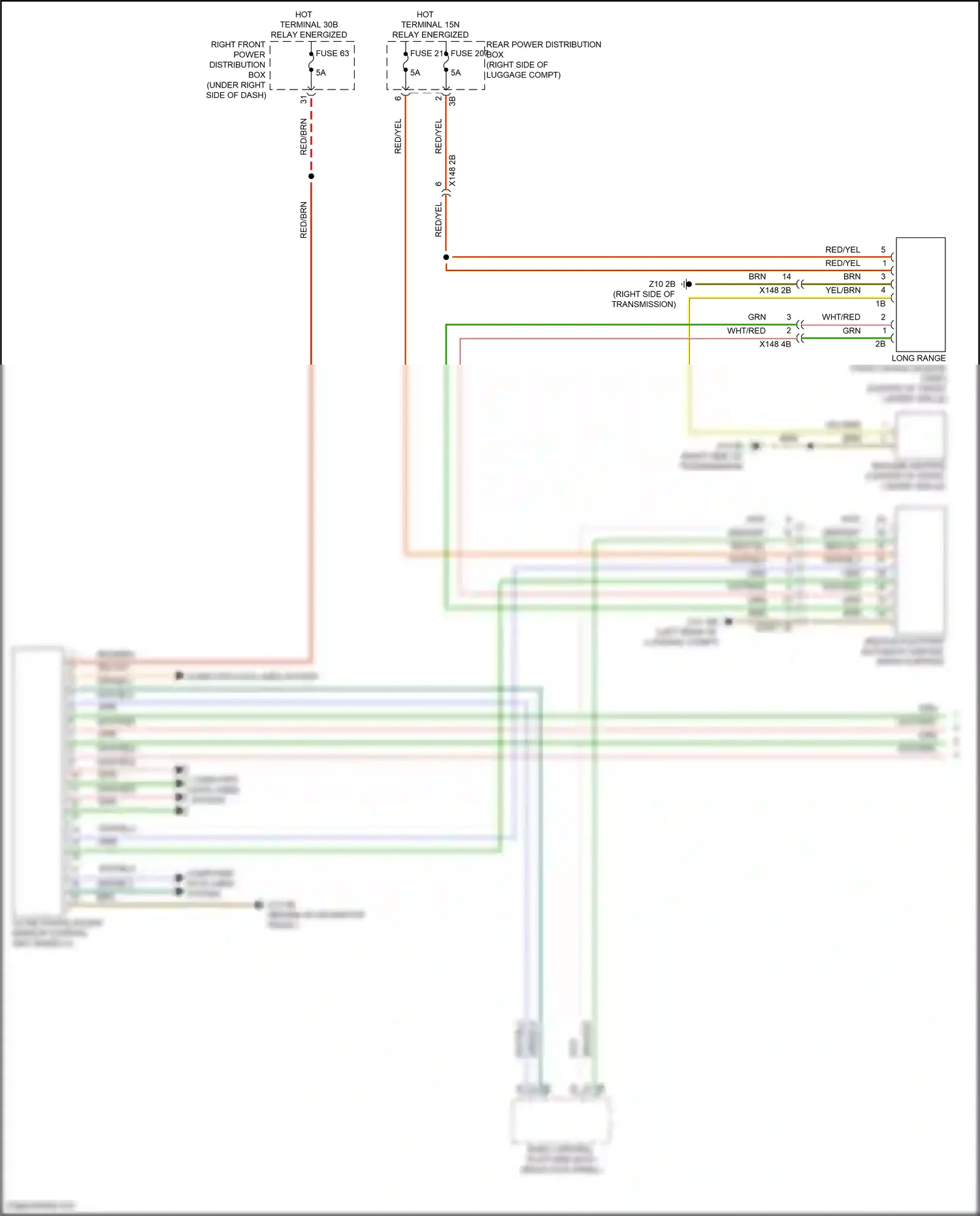 BMW X5 G18 (2022-2023) computer data lines system wiring diagram  (11 of 132)