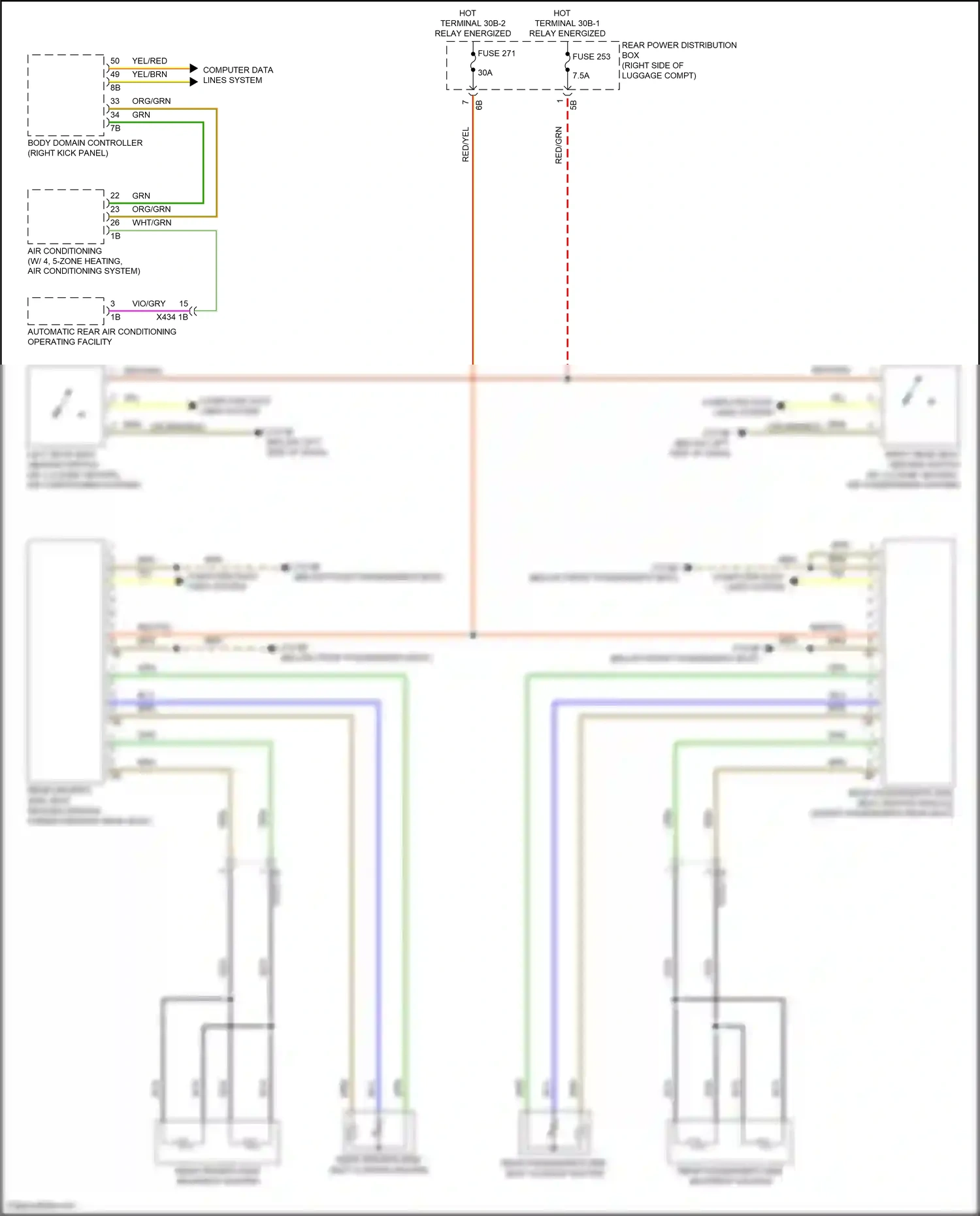 BMW X5 G18 (2022-2023) computer data lines system wiring diagram  (109 of 132)