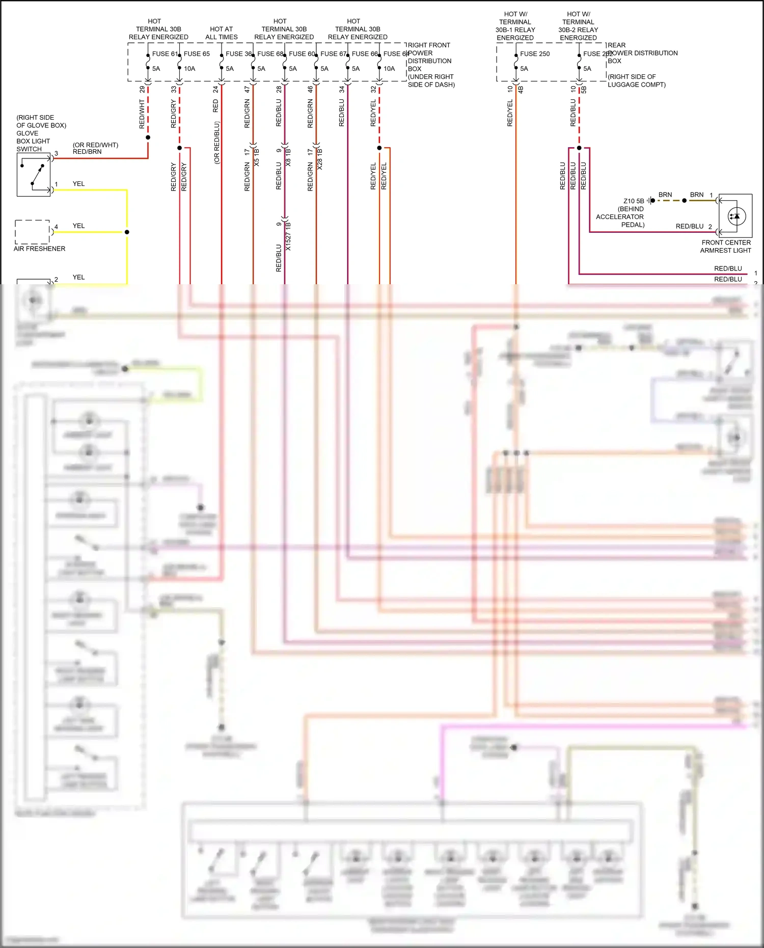 BMW X5 G18 (2022-2023) computer data lines system wiring diagram  (54 of 132)
