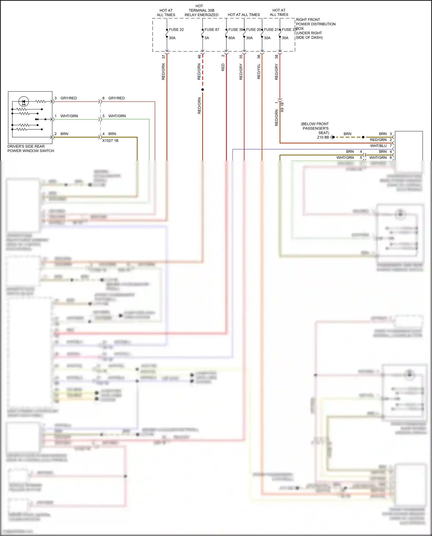 BMW X5 G18 (2022-2023) computer data lines system wiring diagram  (99 of 132)