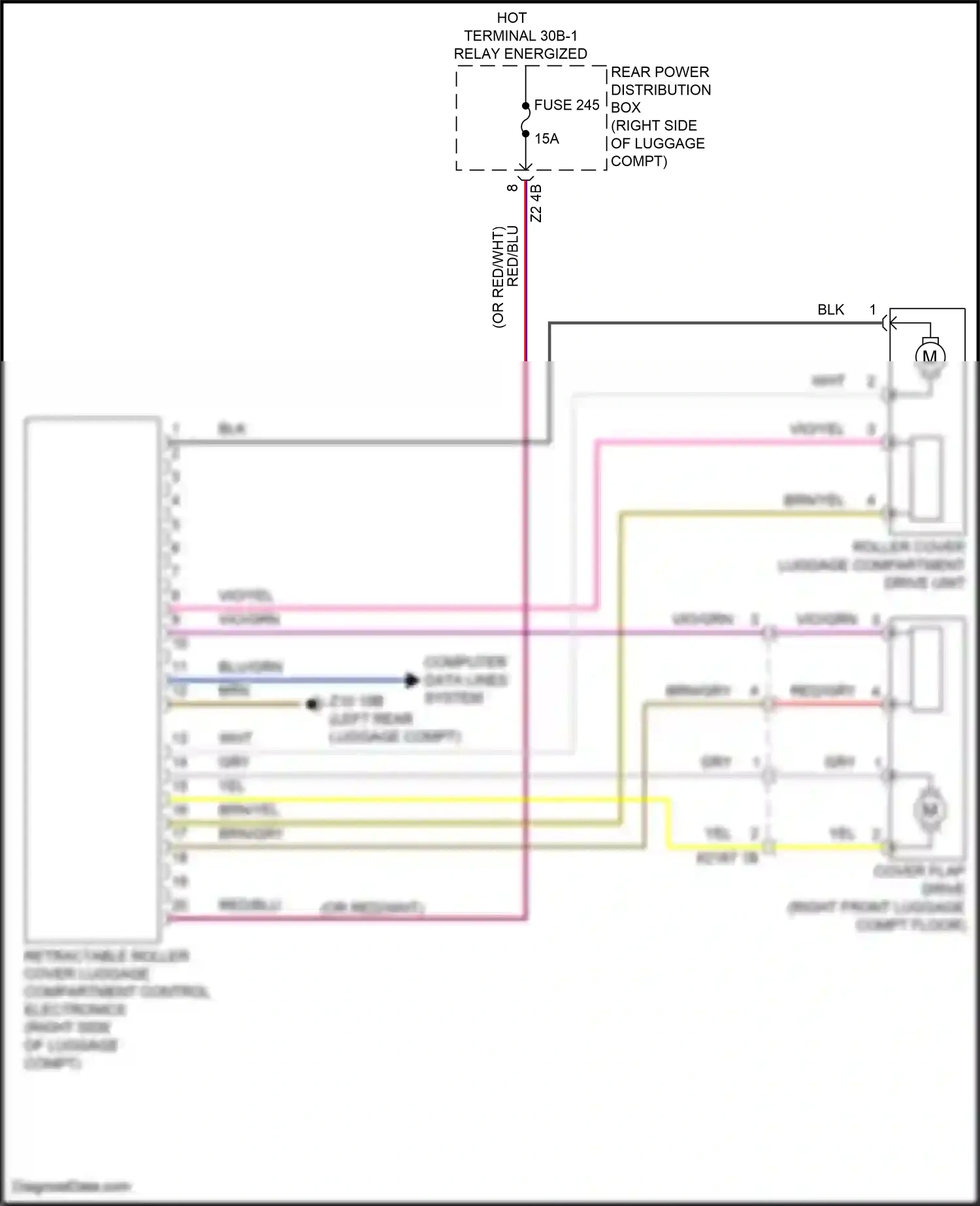 BMW X5 G18 (2022-2023) computer data lines system wiring diagram  (88 of 132)