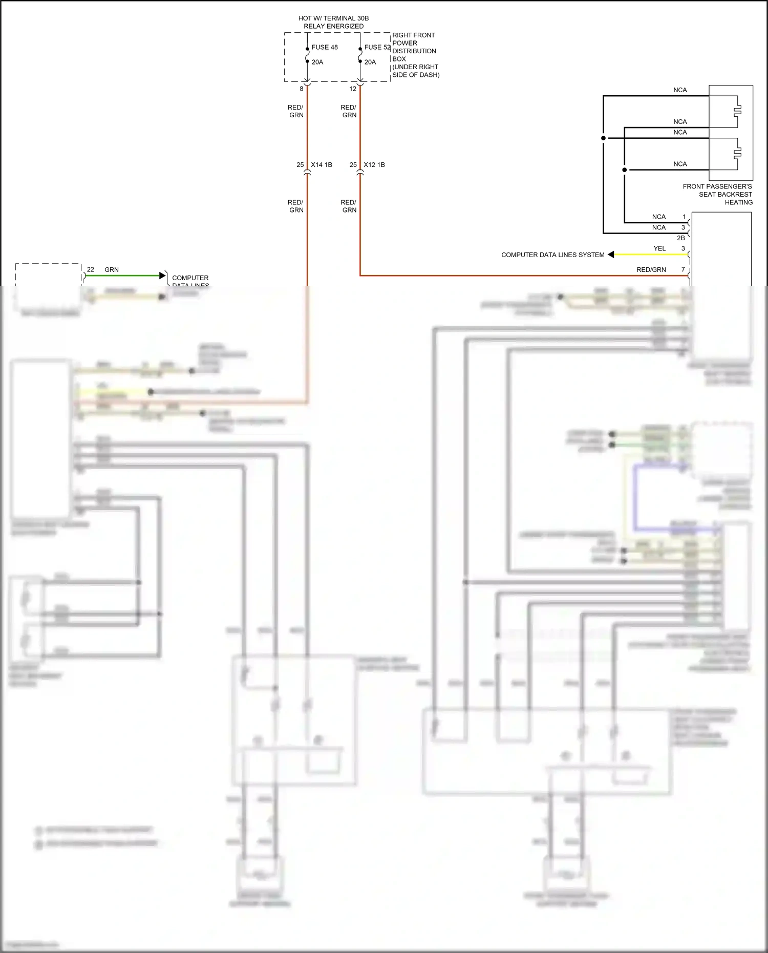 BMW X5 G18 (2022-2023) computer data lines system wiring diagram  (103 of 132)