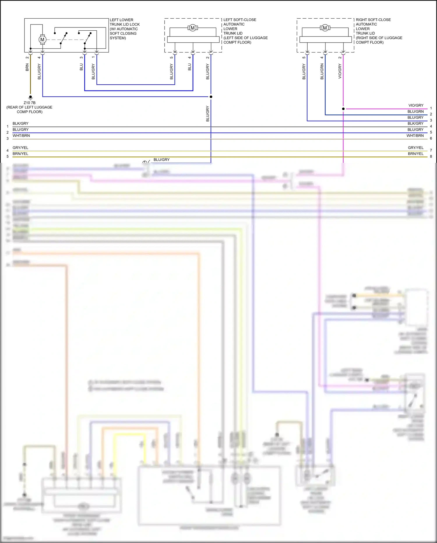 BMW X5 G18 (2022-2023) computer data lines system wiring diagram  (53 of 132)