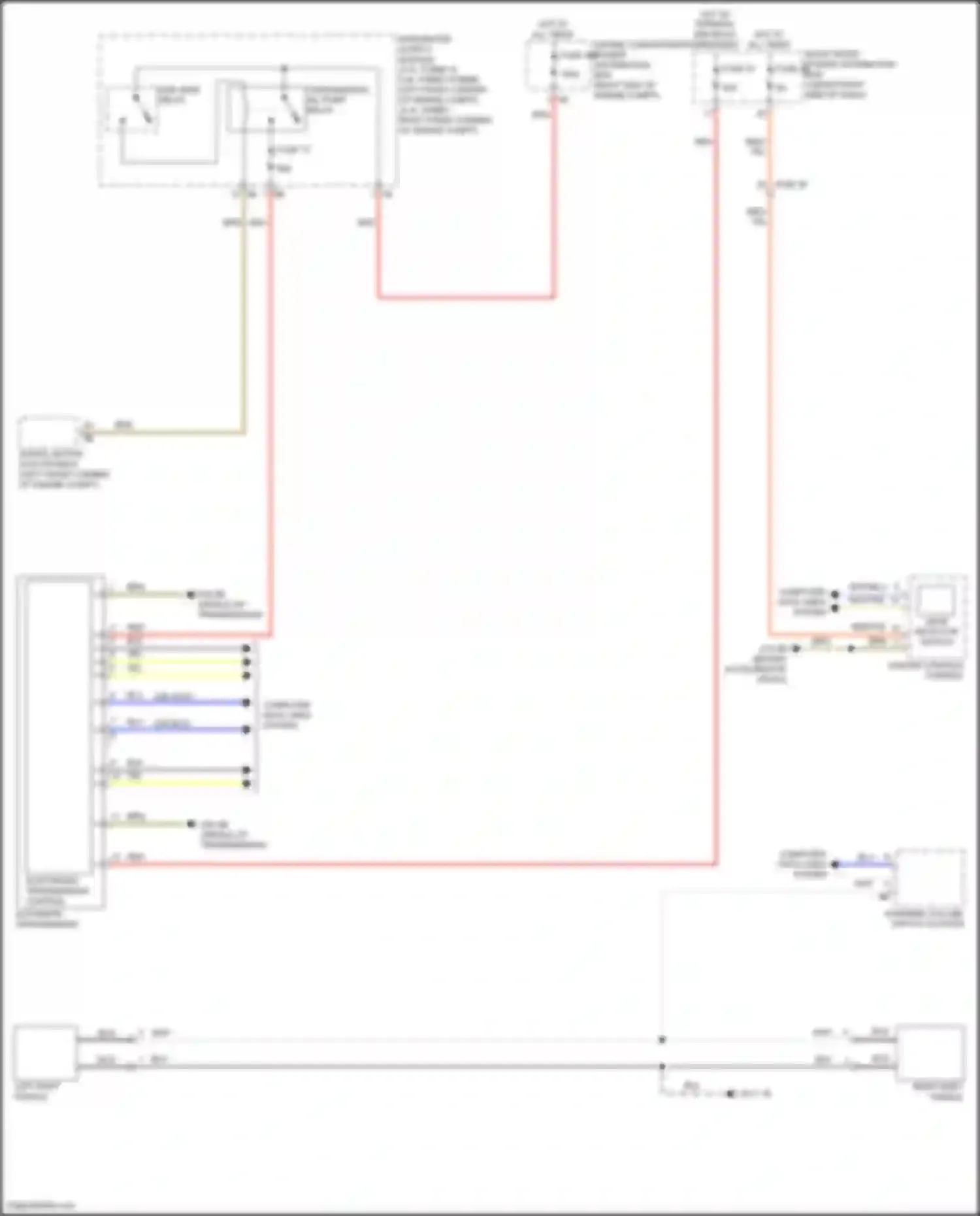 Wiring diagram engine compartment power distribution box for BMW X5 G18 (2022-2023) (11 of 22)