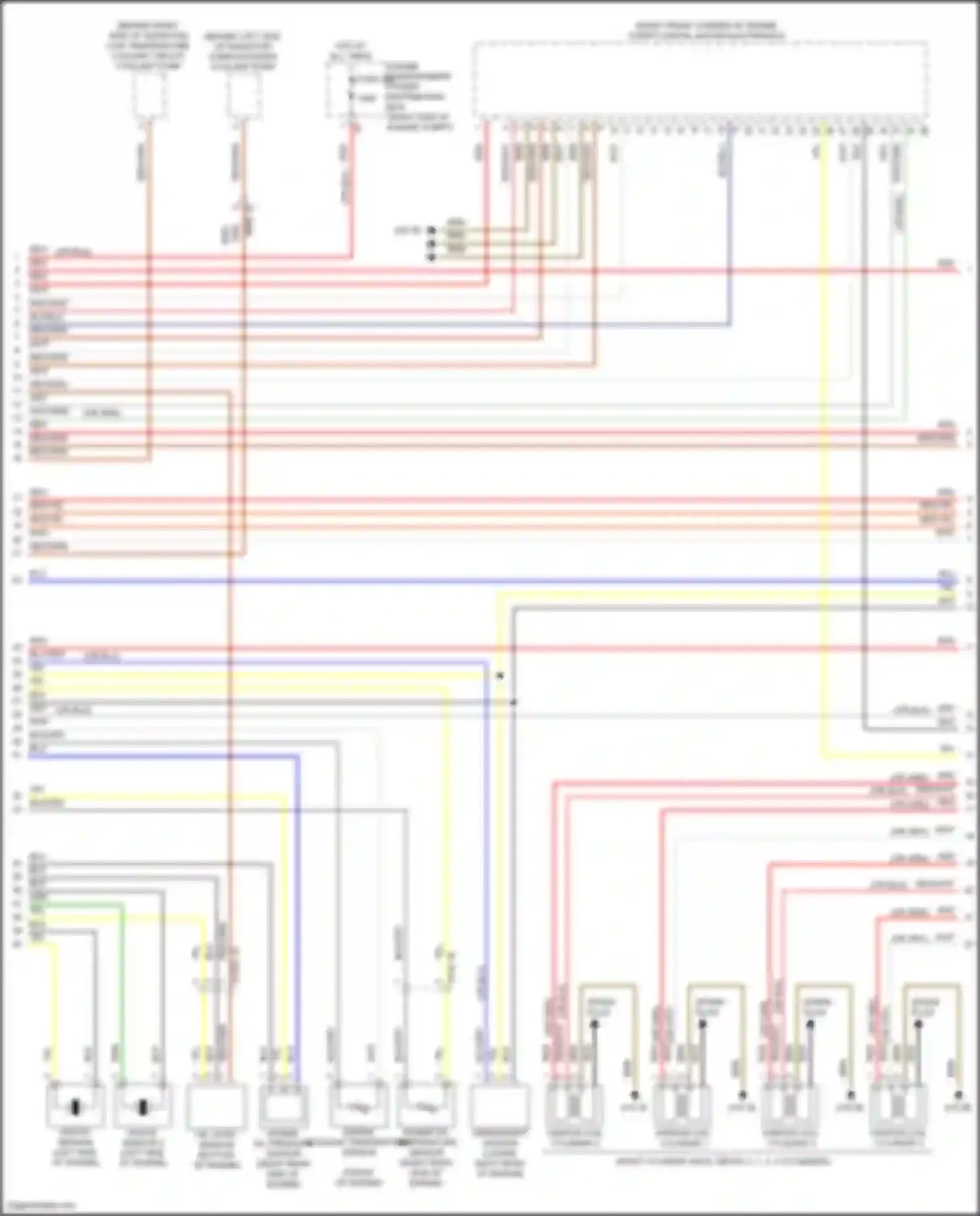 Wiring diagram engine oil temperature sensor for BMW X5 G18 (2022-2023) (2 of 2)