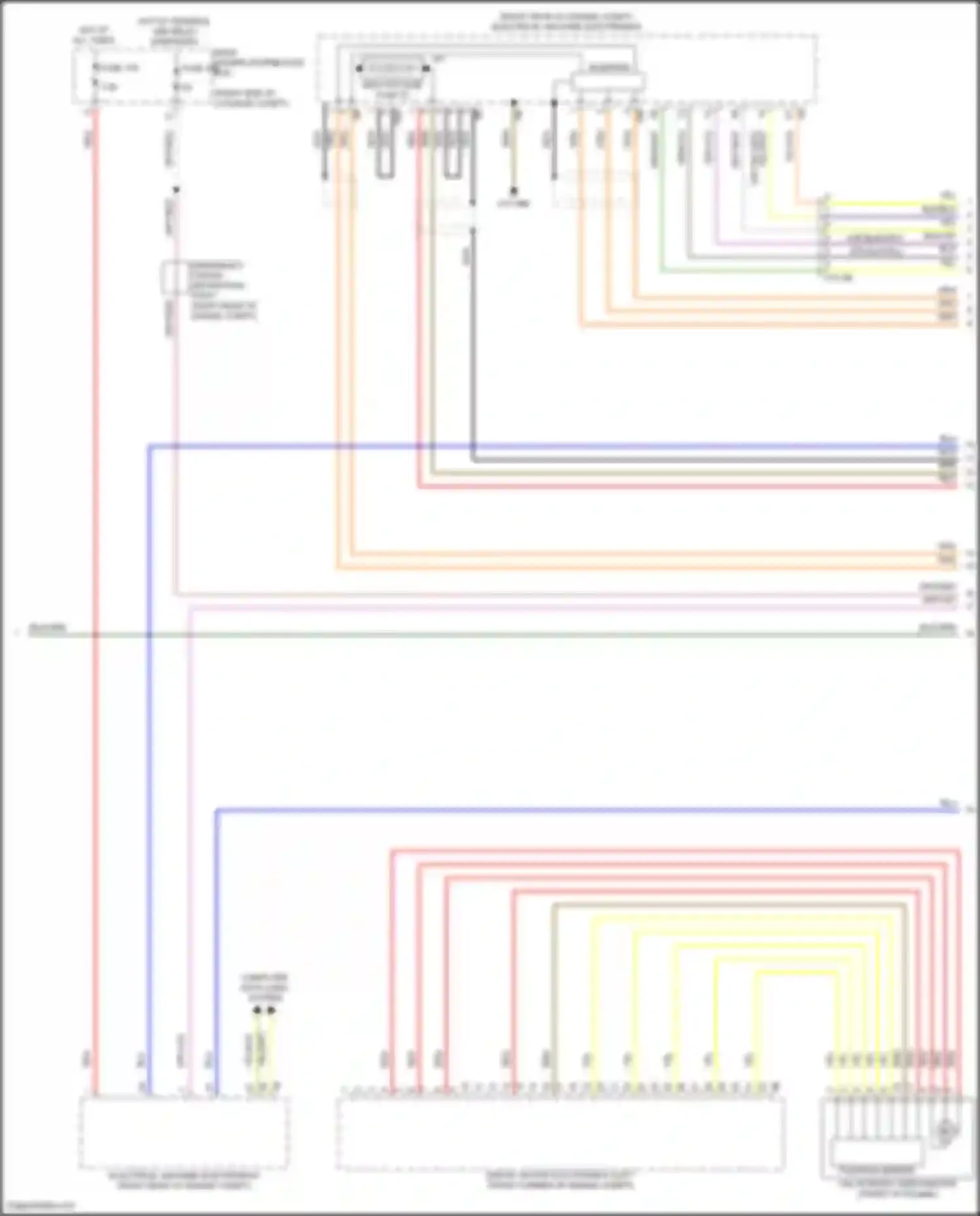 Wiring diagram fuse 105 for BMW X5 G18 (2022-2023) (2 of 2)