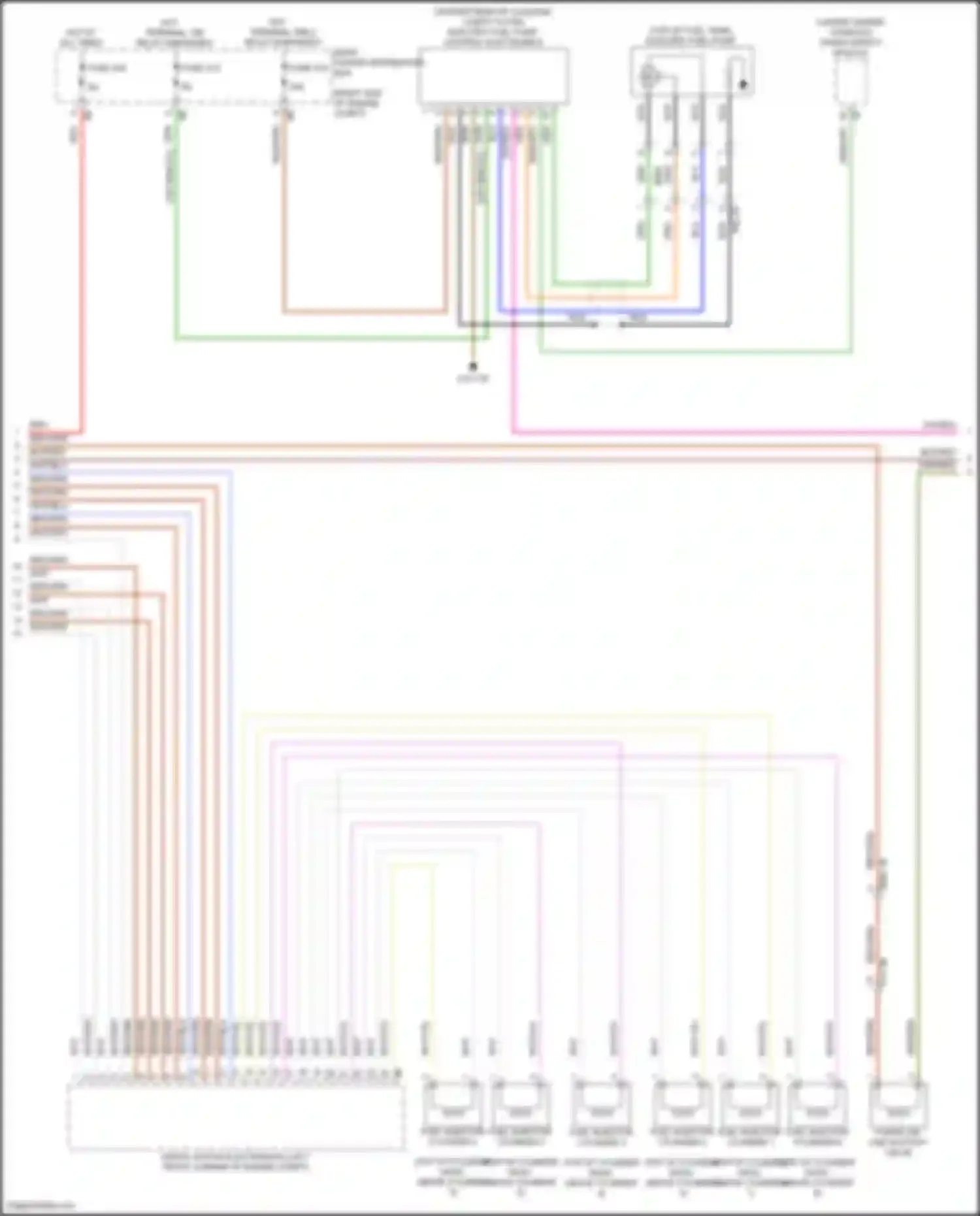 Wiring diagram fuse 210 for BMW X5 G18 (2022-2023) (3 of 4)
