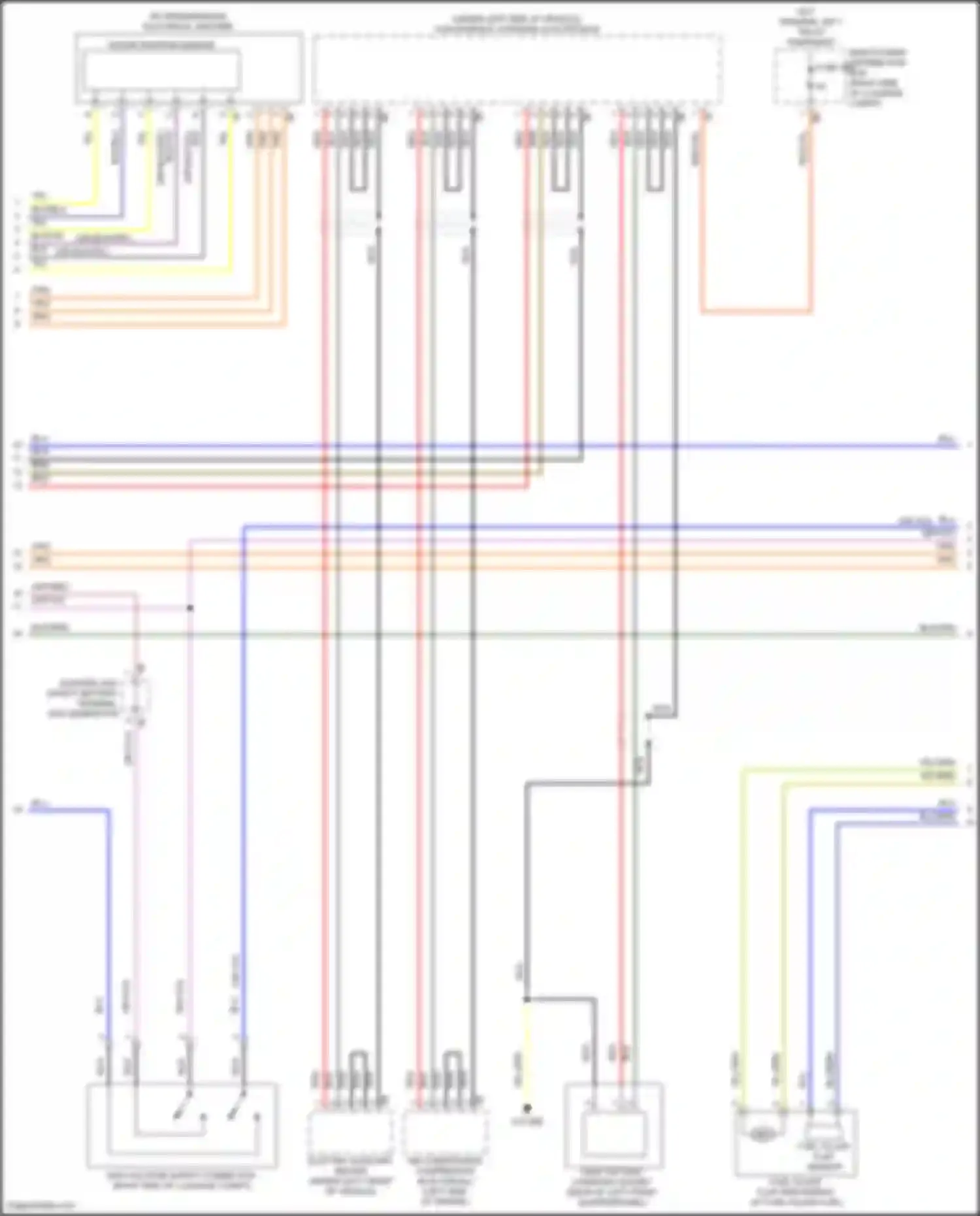 Wiring diagram fuse 280 for BMW X5 G18 (2022-2023) (2 of 2)