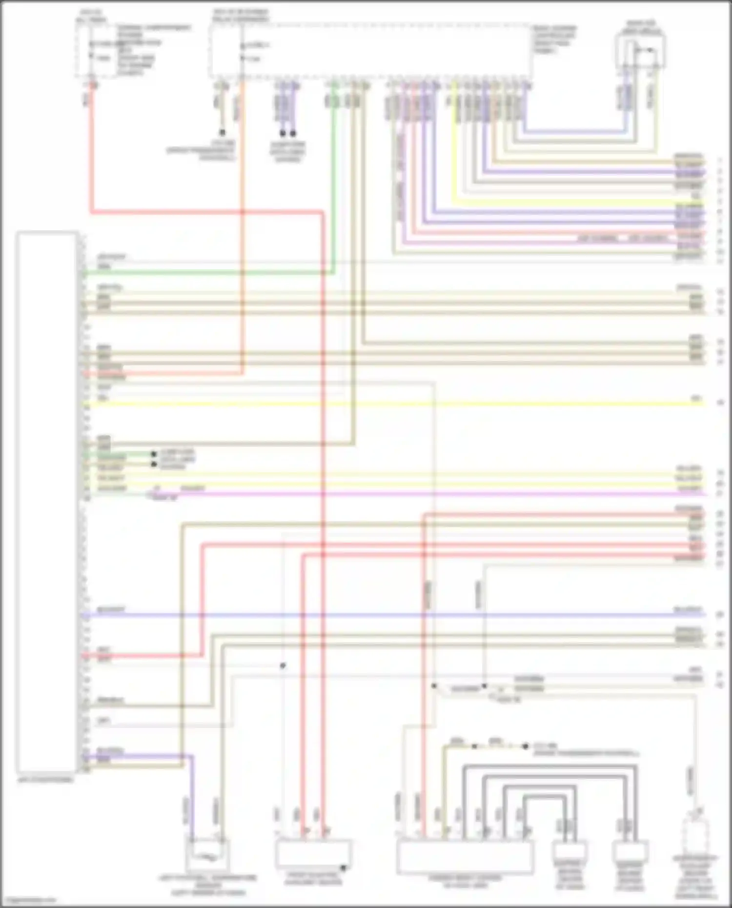 Wiring diagram fuse 3 for BMW X5 G18 (2022-2023) (1 of 11)