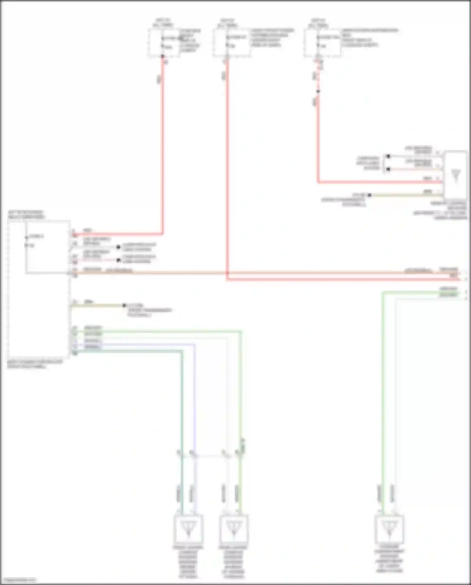 Wiring diagram fuse 33 for BMW X5 G18 (2022-2023) (1 of 2)