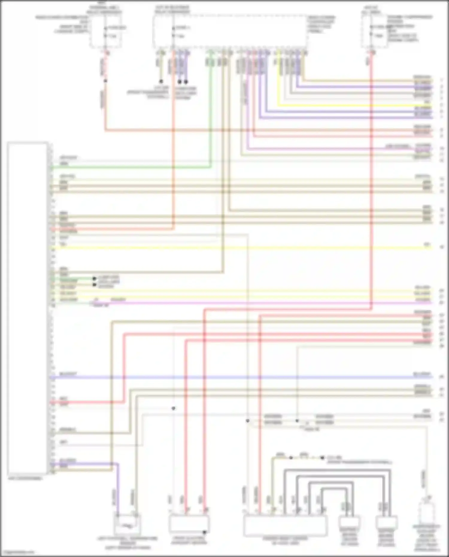 Wiring diagram fuse 402 for BMW X5 G18 (2022-2023) (2 of 3)