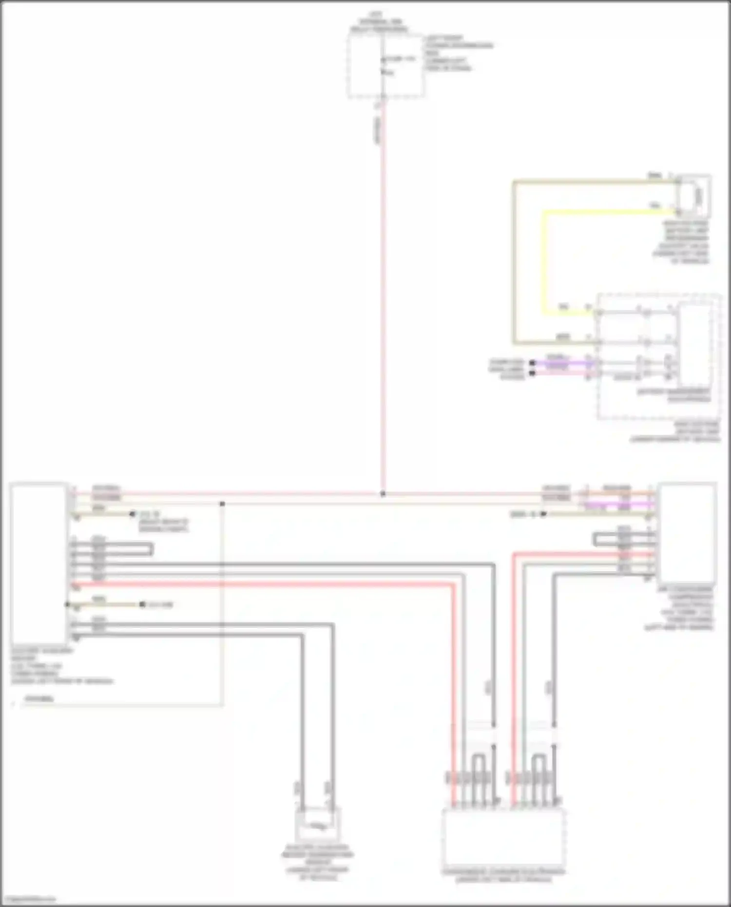 Wiring diagram red for BMW X5 G18 (2022-2023) (54 of 148)