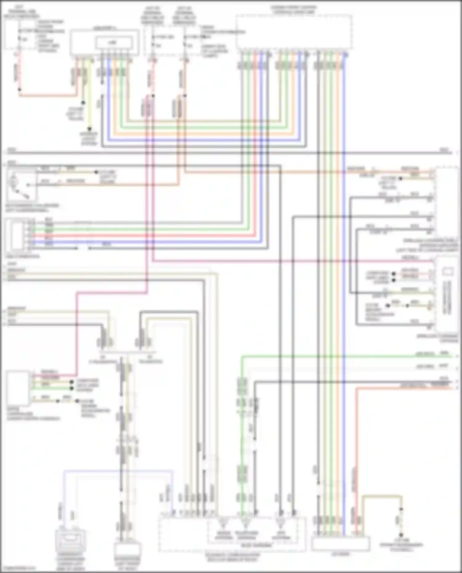 Wiring diagram red for BMW X5 G18 (2022-2023) (2 of 148)